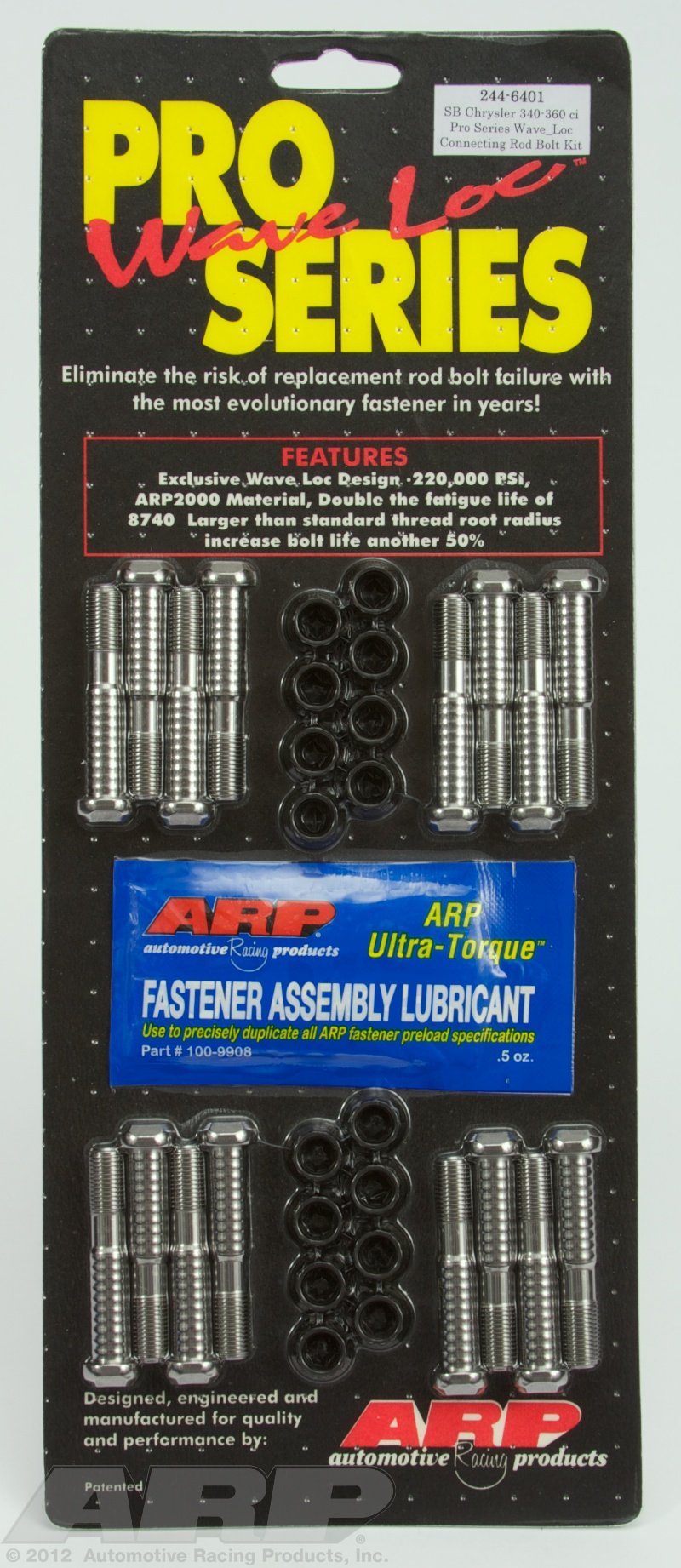 Connecting Rod Bolt Kit ARP (244-6401)