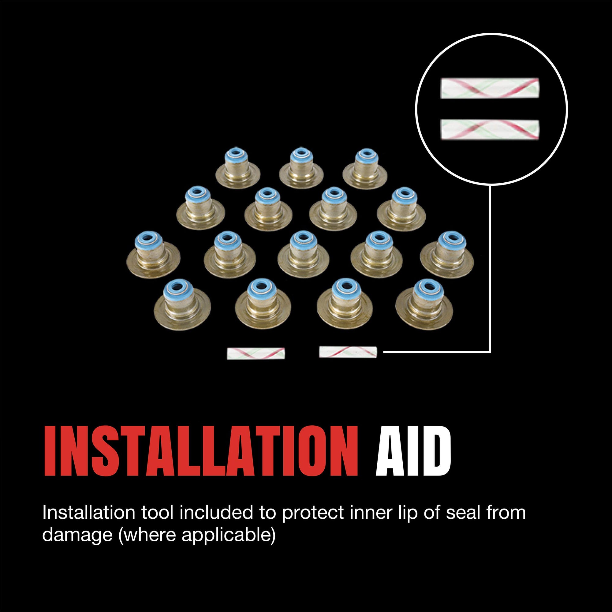 SS FEL-PRO 72891-1 Valve Stem Seal Set