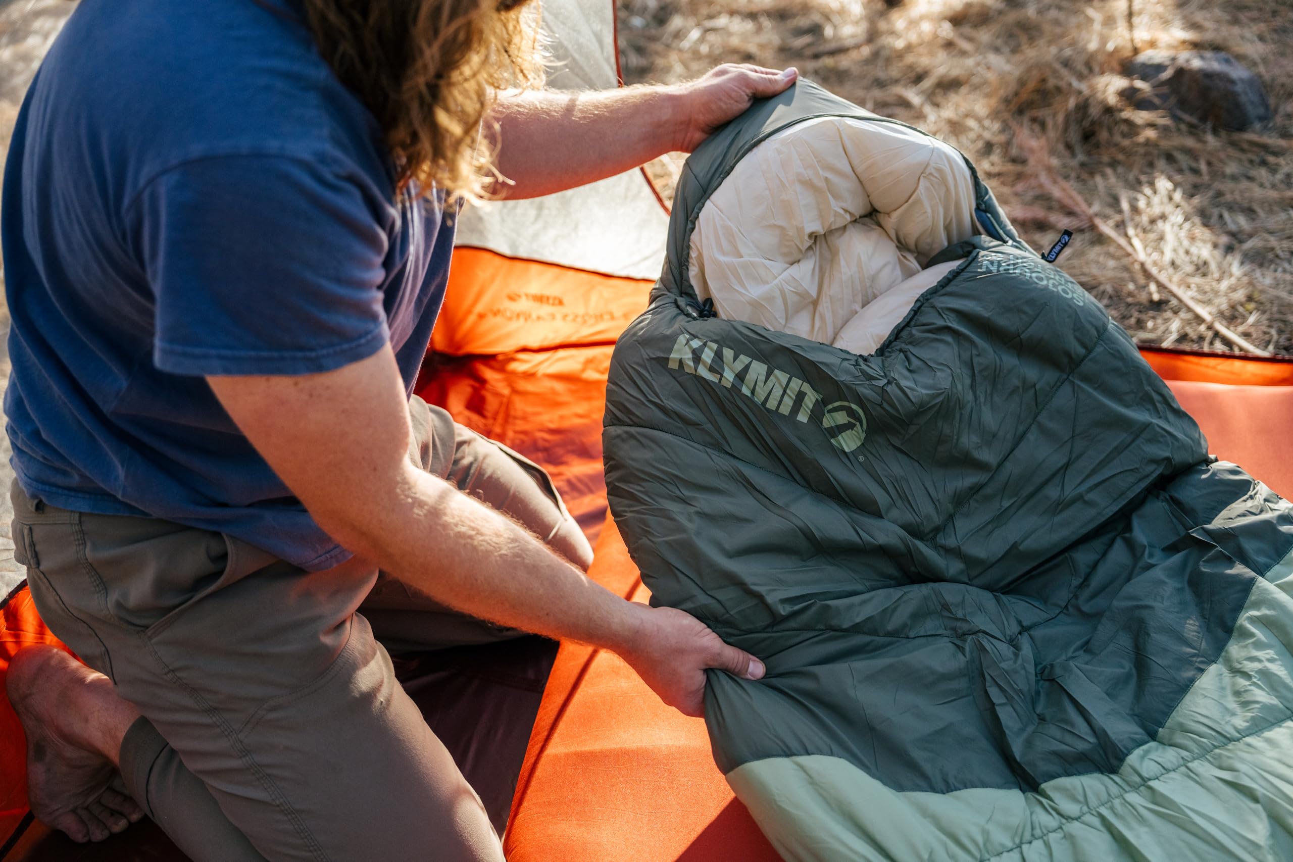 Sojourn Stretch 0™ Klymit Sleeping Bags | Enjoy Freedom of Movement While Maintaining Optimal Insulation & Warmth | Rated for Temperatures as Low as 0° - Regular