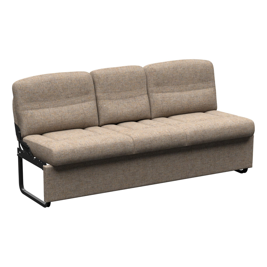 Dellmead Thomas Payne Signature 72" RV Jackknife Sleeper Sofa with Matching Kickboard, Easy Transition, High-Density Foam Cushioning, Fold-Down Center, Dual Cupholders - 2024044417