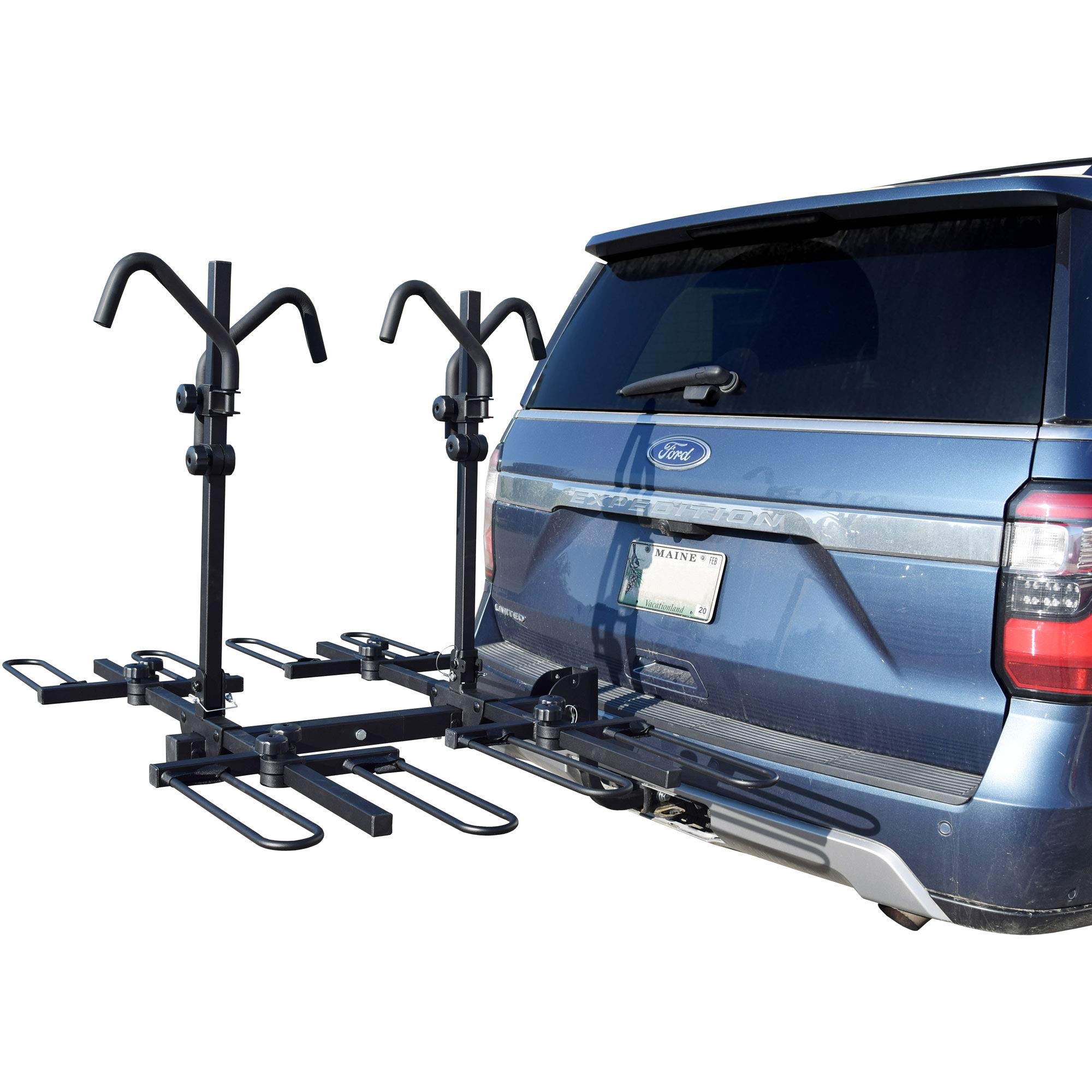 Malone Auto Racks HM4 Runway™ - Hitch Mount Platform 4 Bike Carrier