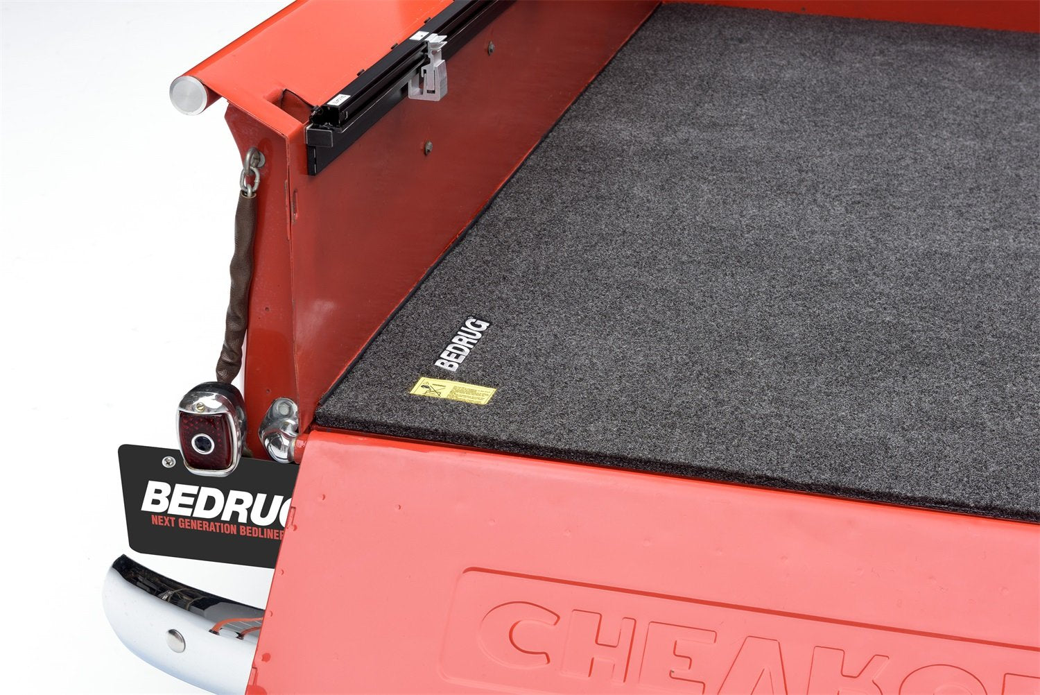 Classic Bed Mat Bedrug | 66x98 - You Cut to Fit, Charcoal Grey, (Models w/Drop-In Style Bedliners) | BMX00D