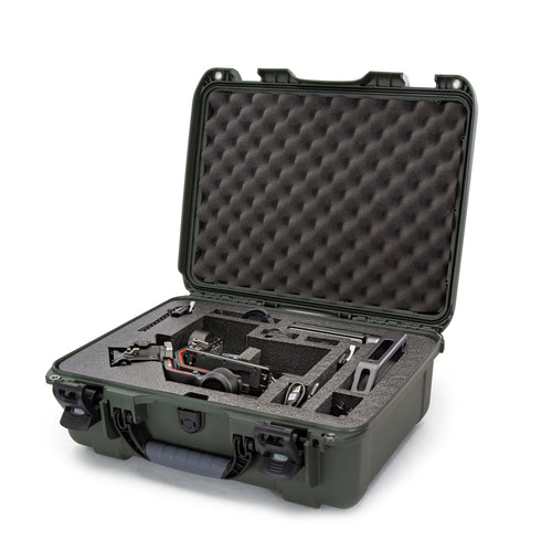 Waterproof Nanuk 930 Hard Case with Custom Insert for The DJI Ronin S3, S3 Combo, S3 PRO, S3 PRO Combo - Olive (930S-080OL-0A0-C0634)
