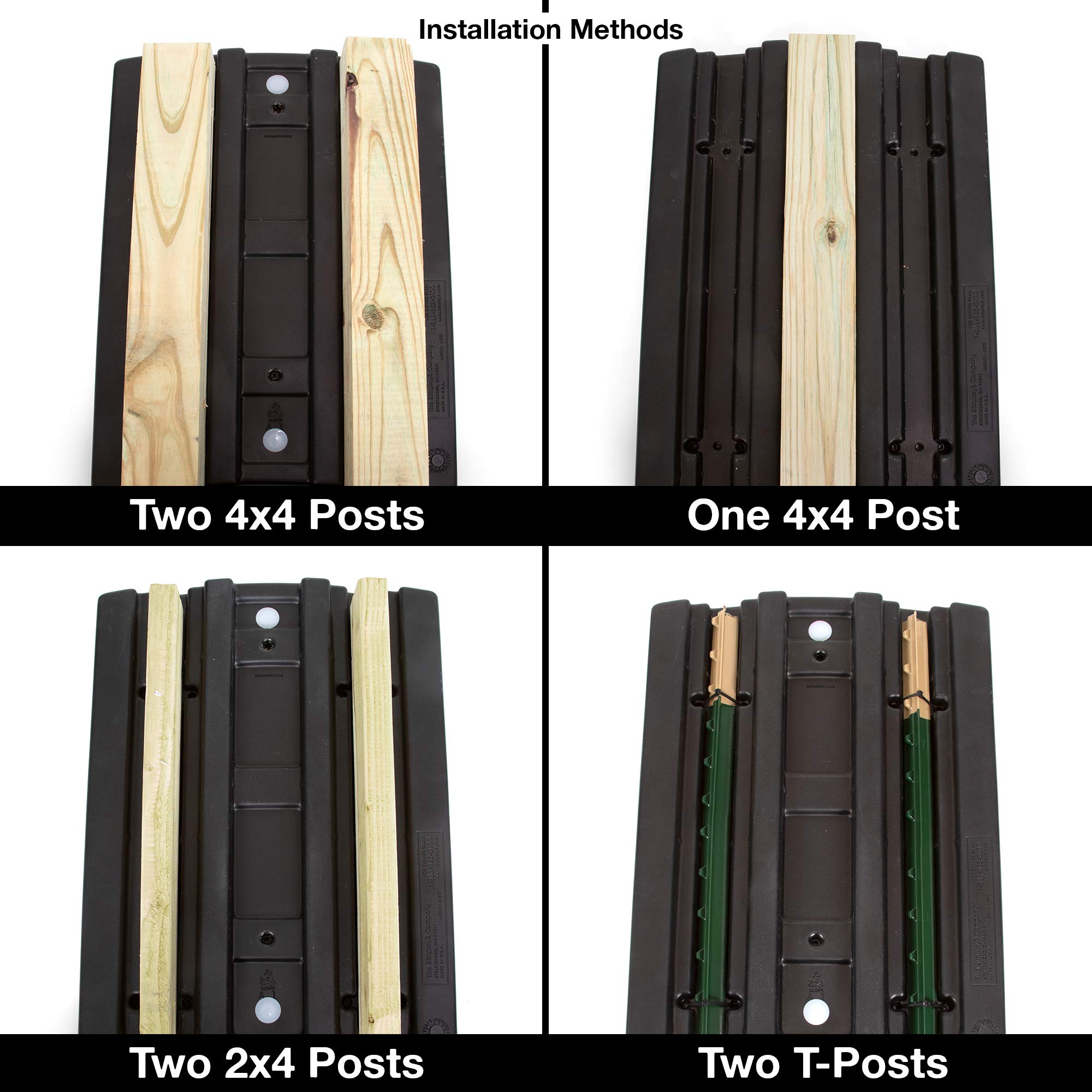 Total Defense Mailbox Shield by American Home for Snow and Road Hazard Mailbox and Post Protection
