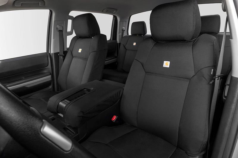 Carhartt Super Dux GTF4266ABCOBK - 1st Row Black Custom Seat Covers