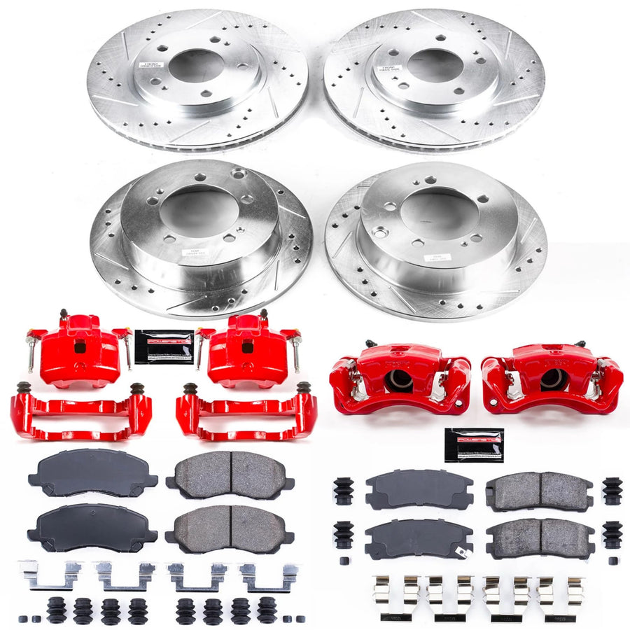Z23 Power Stop KC1683 Evolution Sport Brake Kit with Calipers