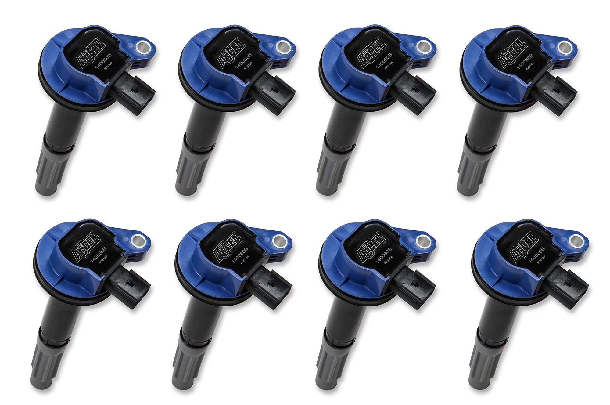 SuperCoil ACCEL 140060B-8 Ignition Coils Blue, 8-Pack