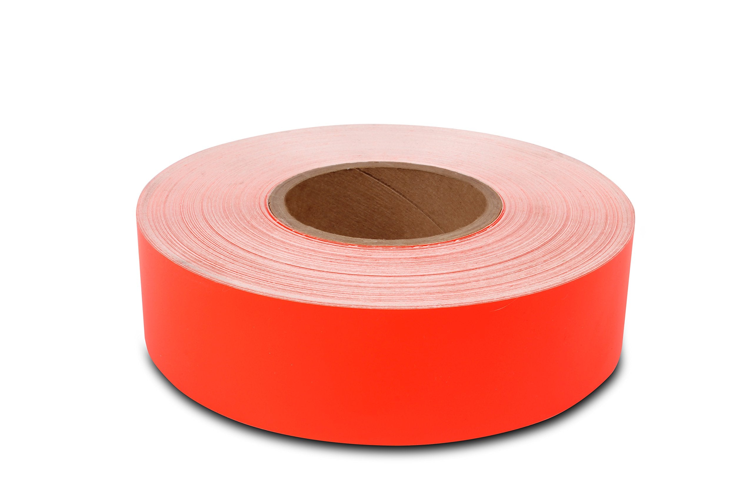 Fluorescent Orange Tape Custer CTOR-30RL, 2" X 30' Roll
