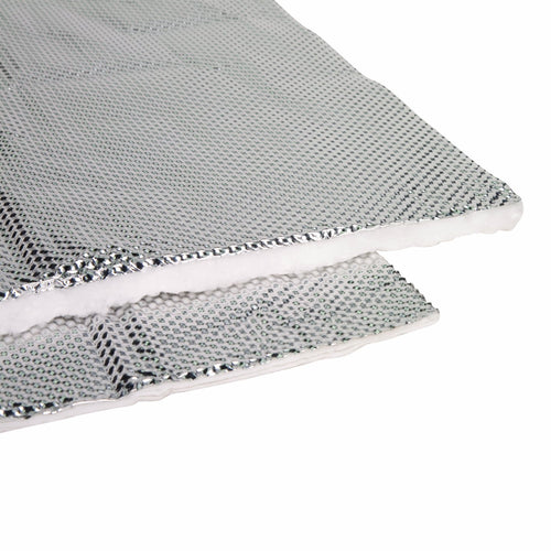 Heatshield Products Heatshield Armor 1/4" Thick x 1' Wide x 2' Long Exhaust Pipe Shield, Silver/Aluminum