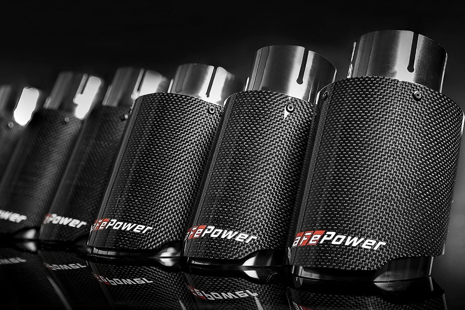 Carbon Fiber aFe Power 49T25354-C07 Exhaust Tip