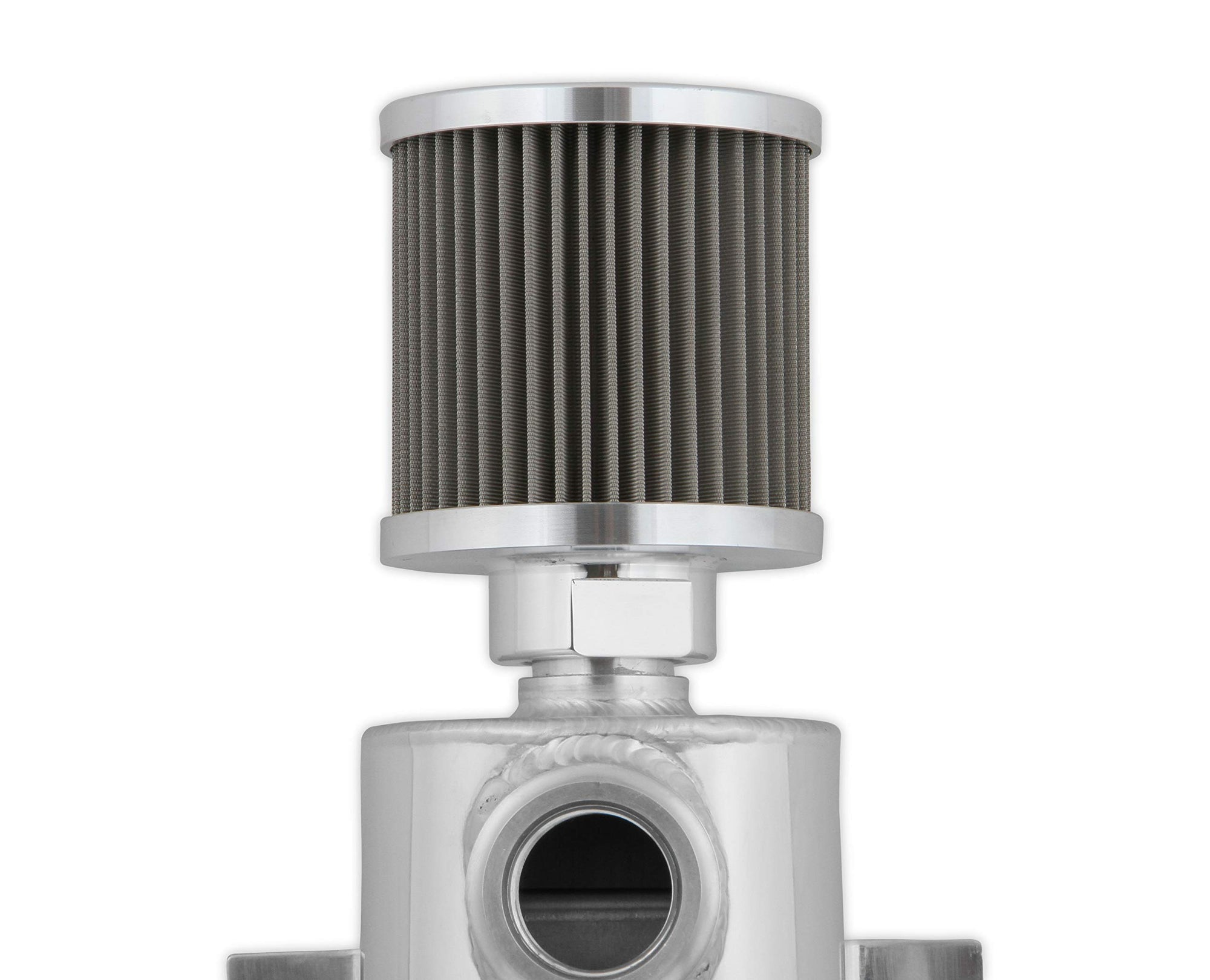Catch Can W/An O-Ring Inlet & Filter-Clr EARL'S PERFORMANCE PLUMBING