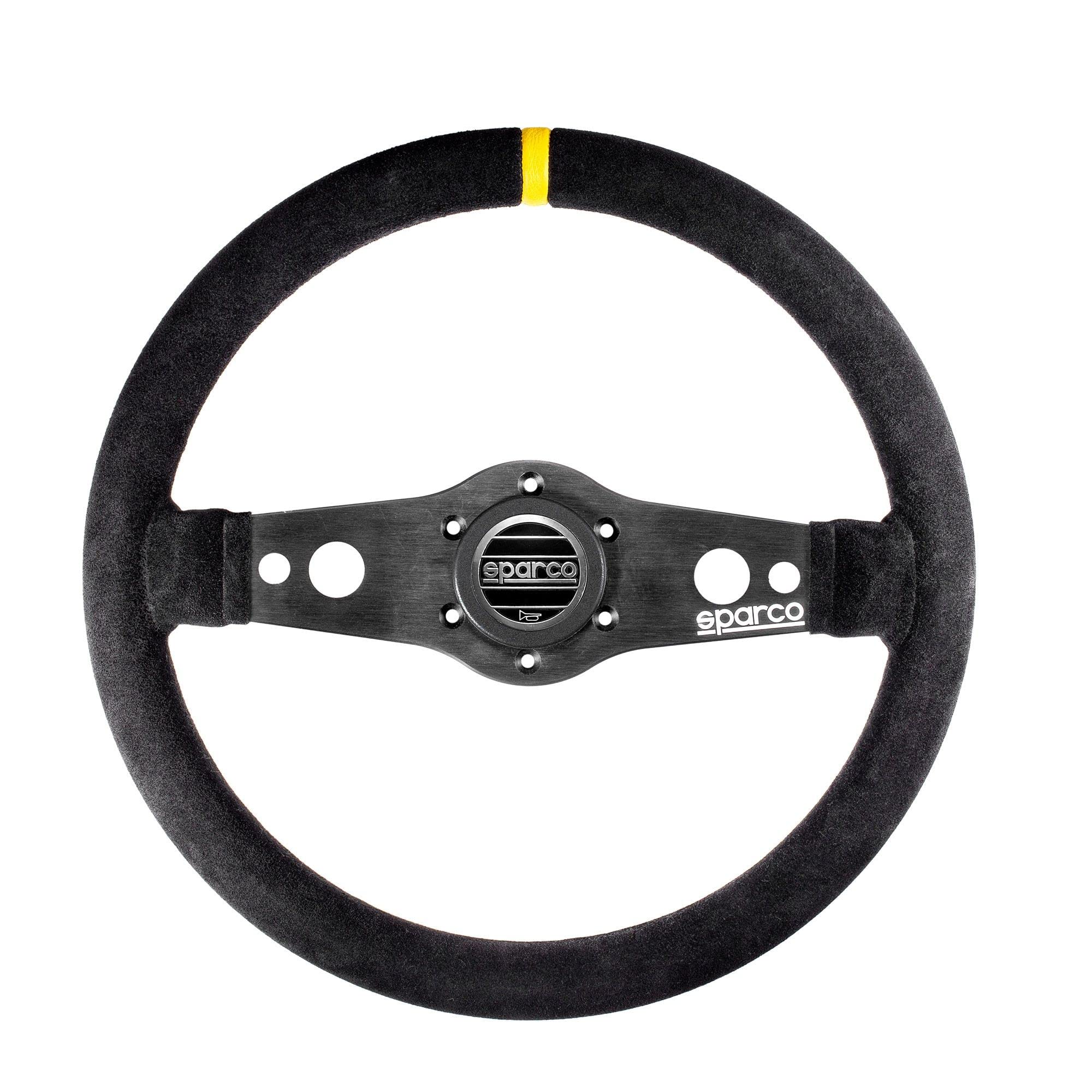 215 Sparco Suede Black