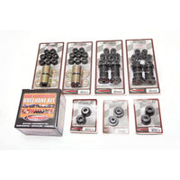 Rugged Ridge | Polyurethane Suspension Bushing Kit, Black | 1-2002BL | Fits 1976-1979 Jeep CJ-5 & CJ-7