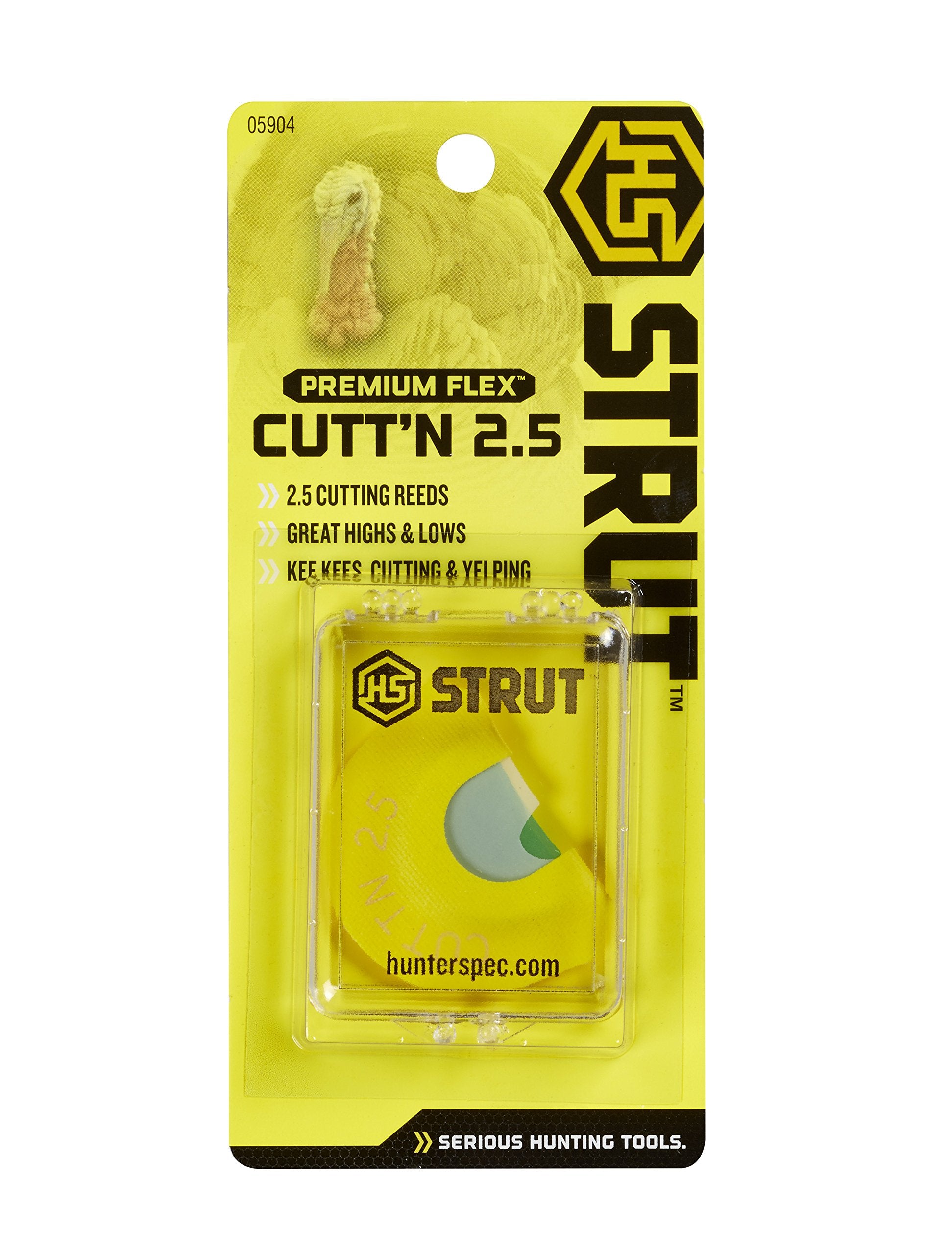 Cutt'n 2.5 Diaphragm Turkey Premium Flex, Hunters Specialties, Multi, Standard