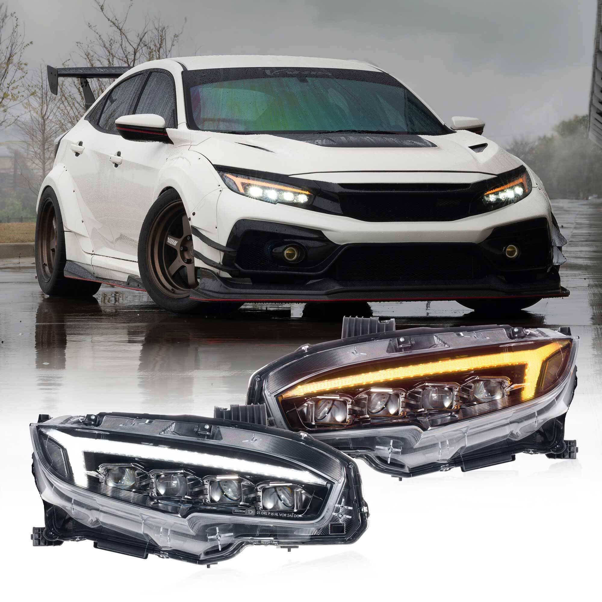 Morimoto XB LED Headlights for Honda Civic Gen 2 16-21 (LF2-473)