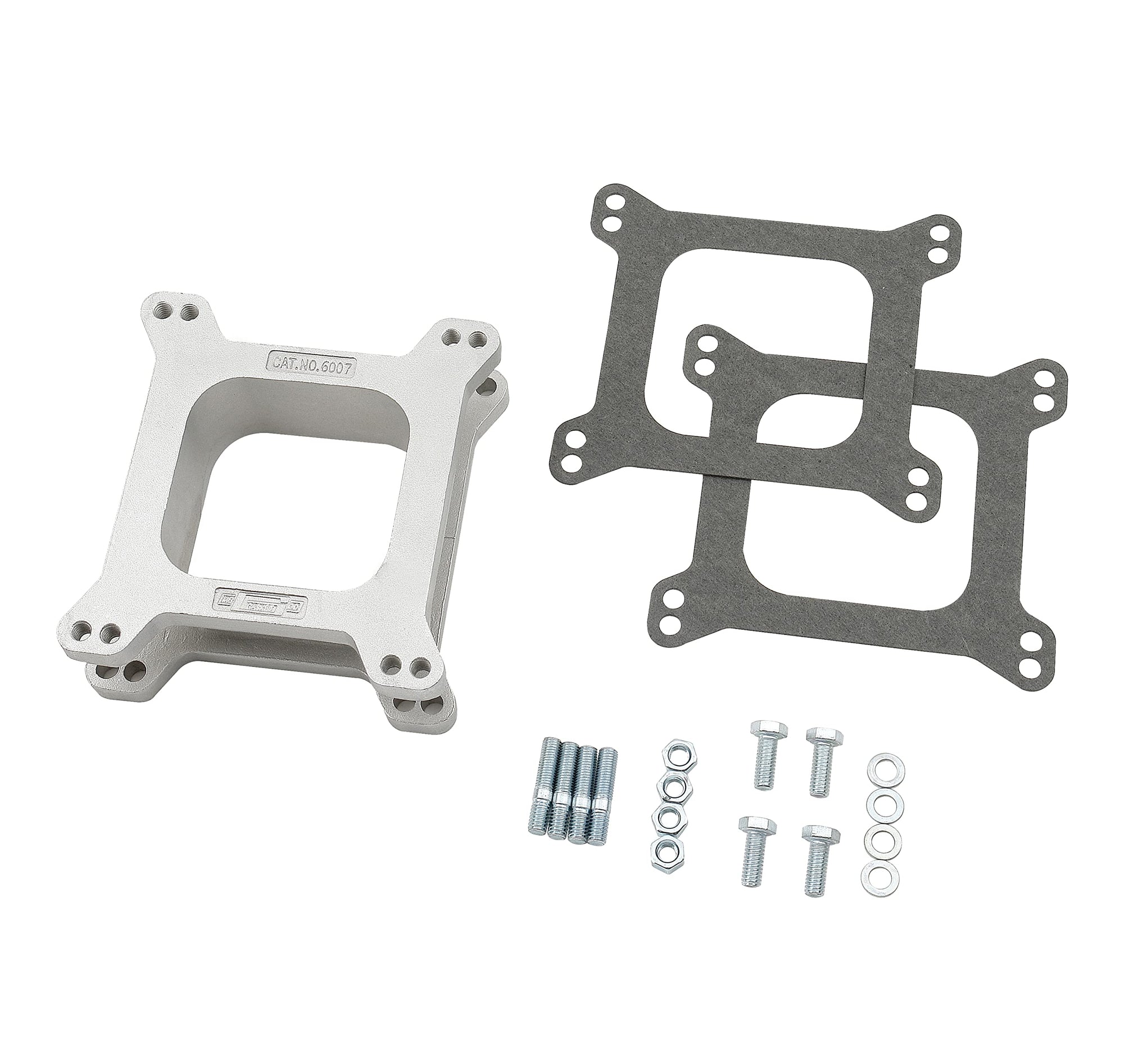 Aluminum Carburetor Spacer Kit Mr. Gasket 6007