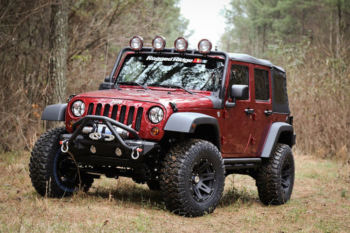 11609.30 | OMIX-Ada | Fender Flare Kit, 4 Piece, Factory Style | Fits 2007-2018 Jeep Wrangler JK