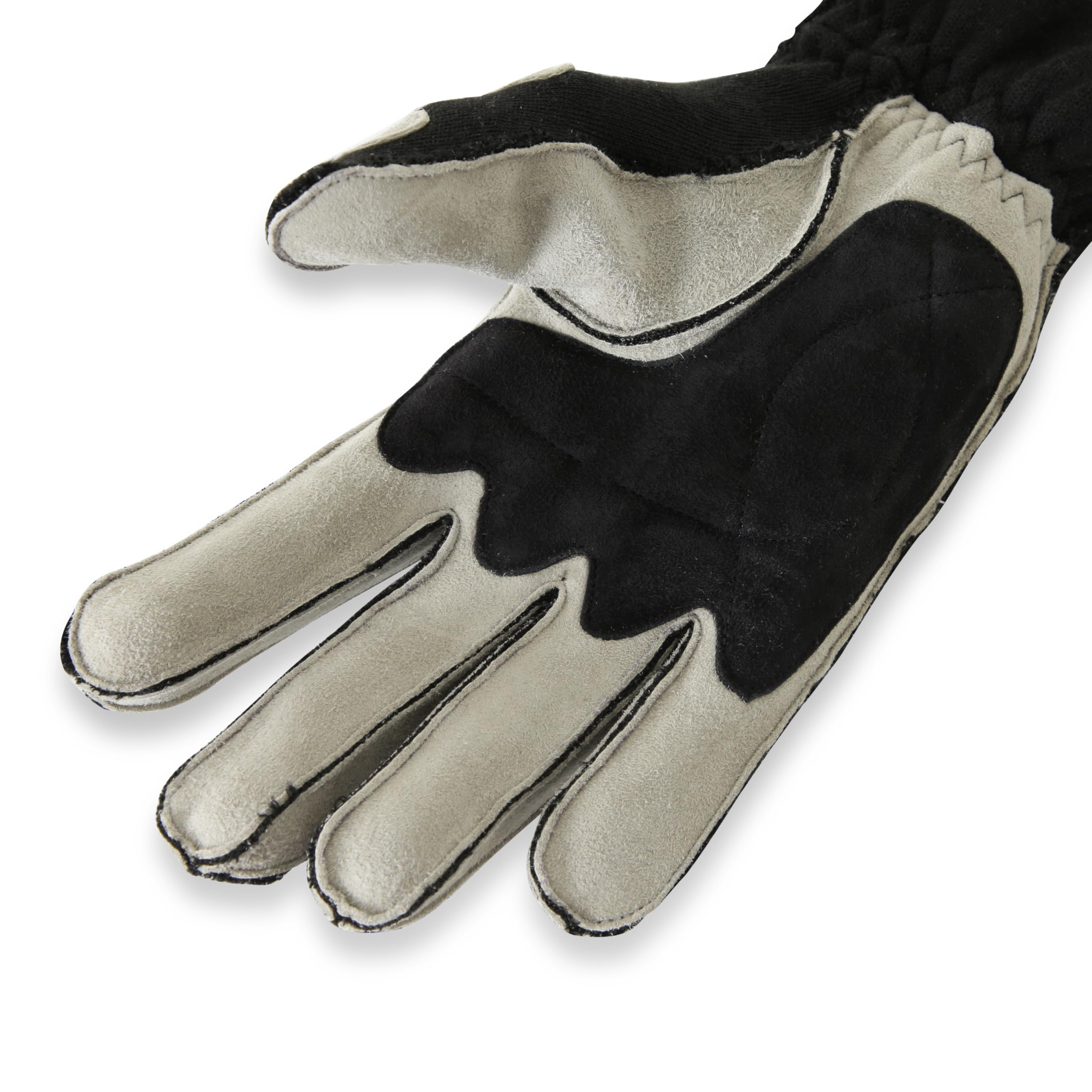 359603RQP RaceQuip® Driving Gloves 359 Series - SFI 3.3/5 - Black/Gray - Medium