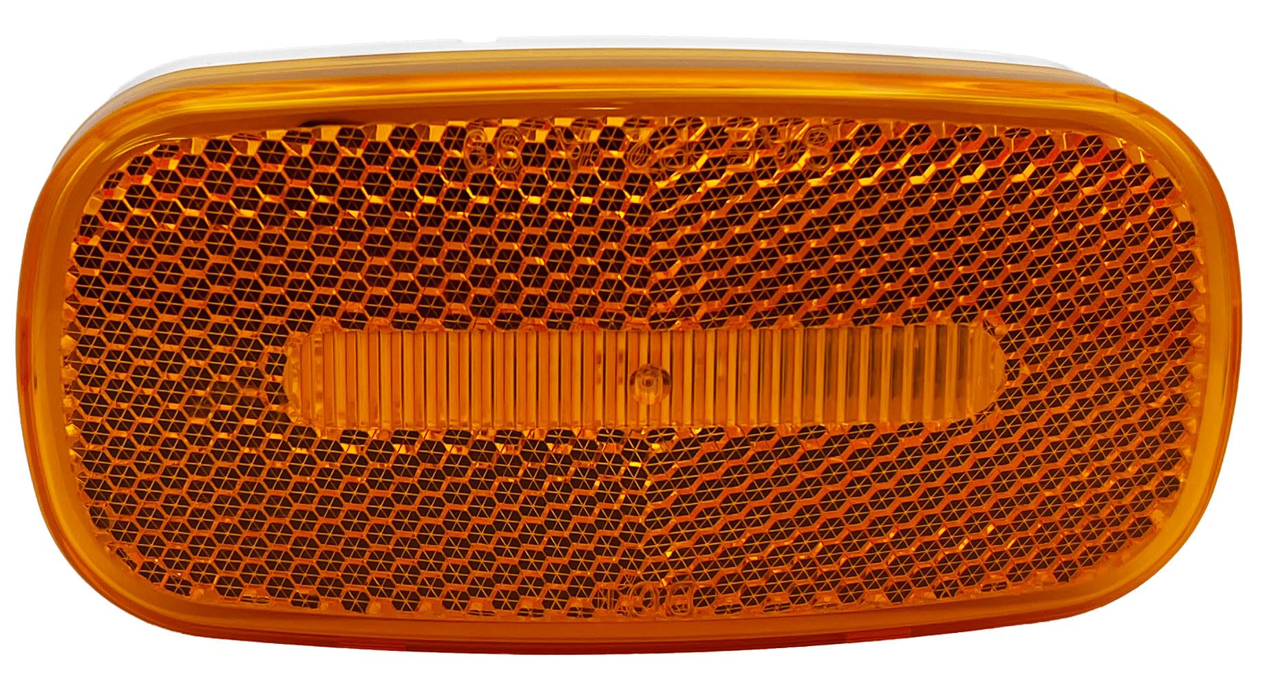 Amber Oblong RV Designer L901 Reflex LED Marker/Clearance Light, P2, 4.13″ x 2.0″
