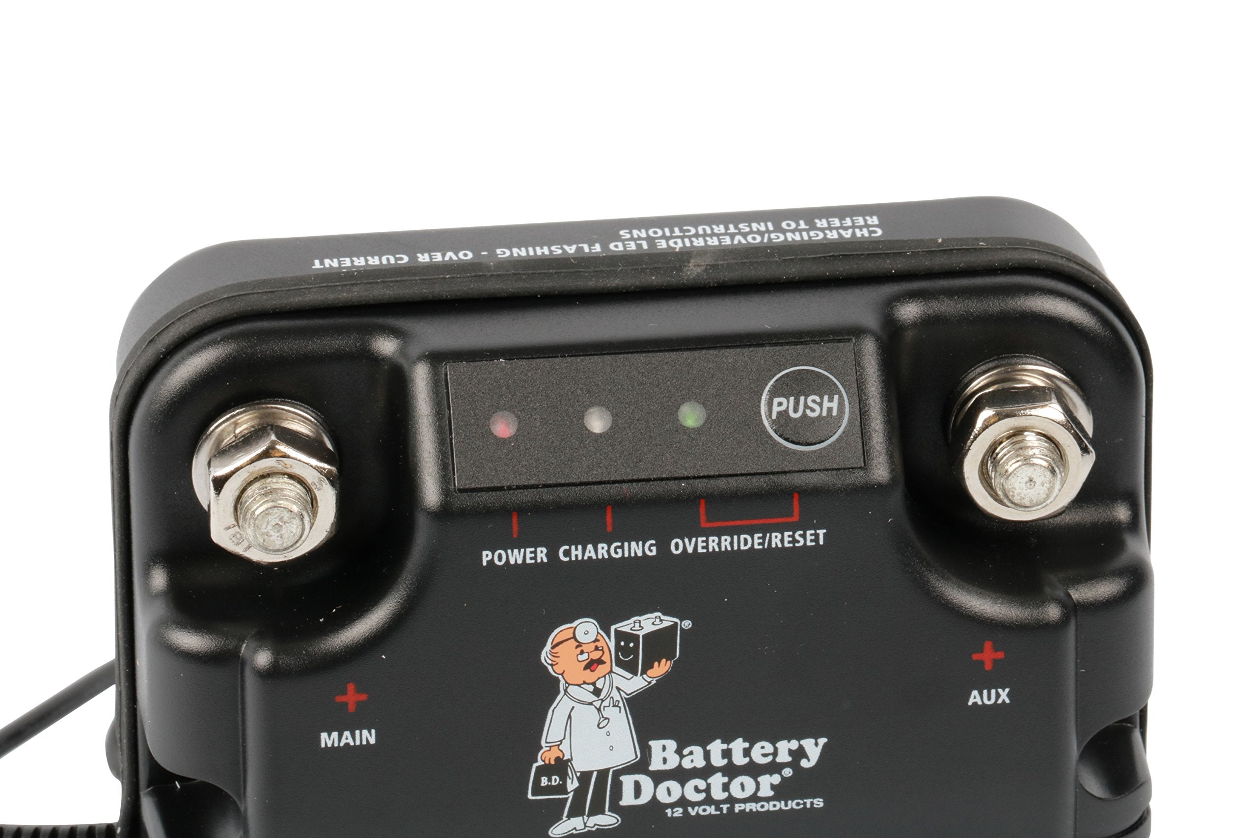 Battery Doctor WirthCo 20090 75 Amp/100 Amp Battery Isolator , Black