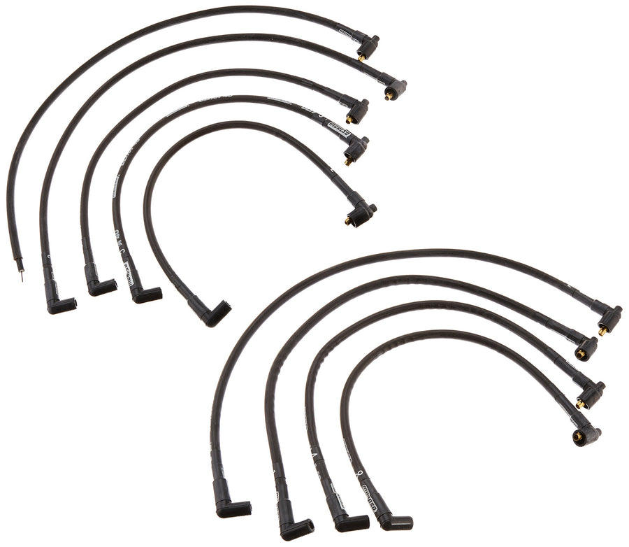 WIRE SET,ULTRA Moroso 40,SLEEVED,SBC,BLACK