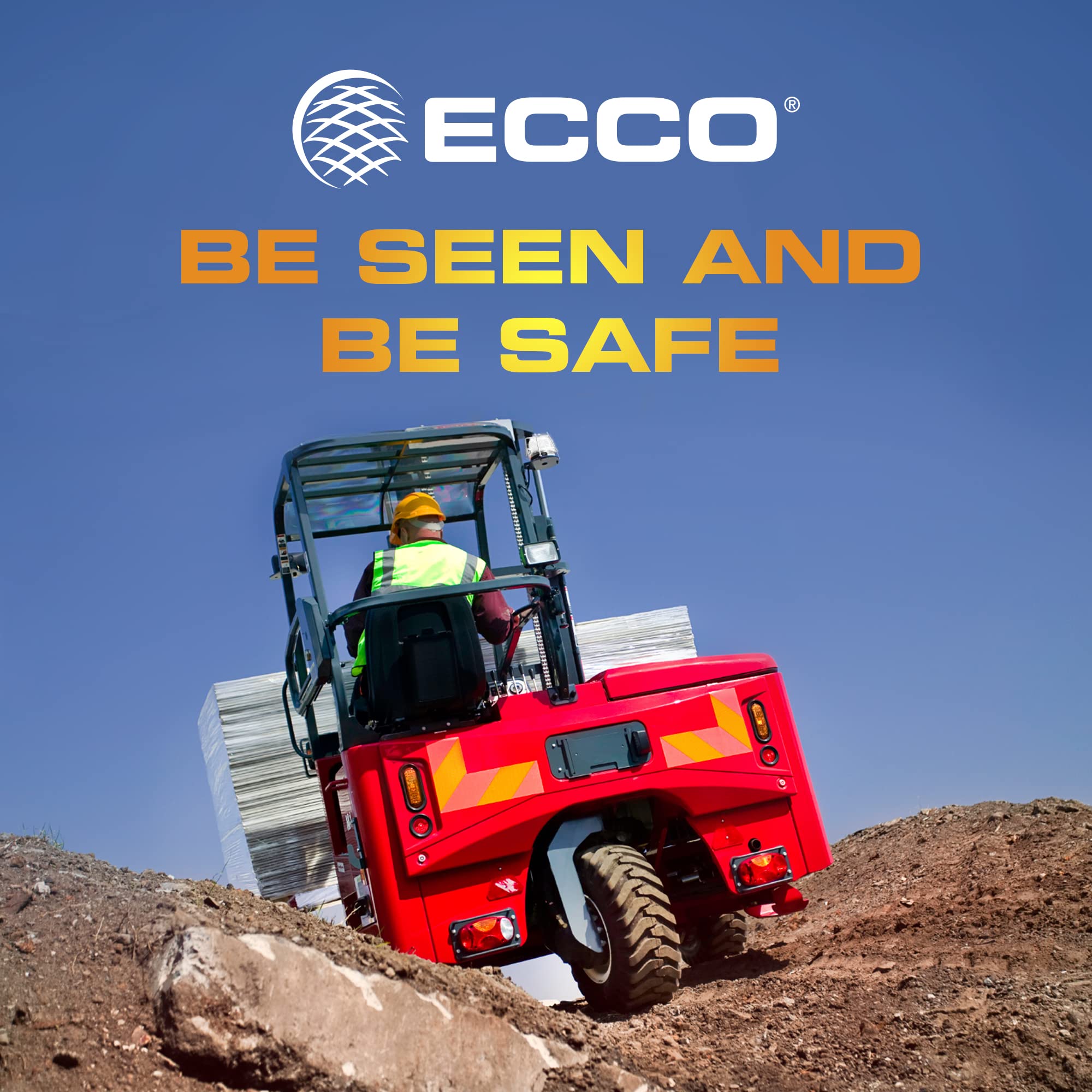 Ecco Light Beacon,Amber,Flashing 6262A - 1 Each