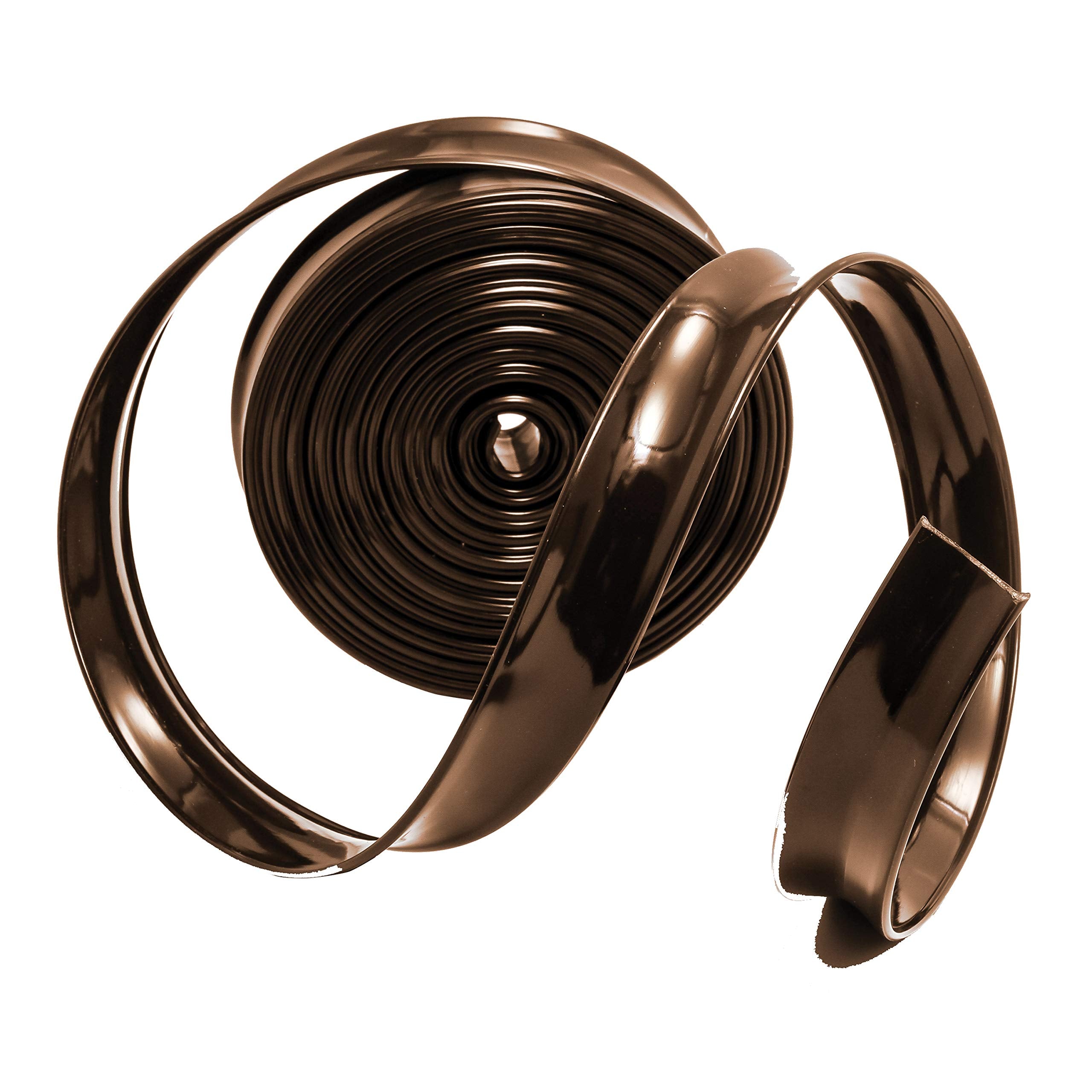 Vinyl Trim Camco Insert (1" x 100', Brown)