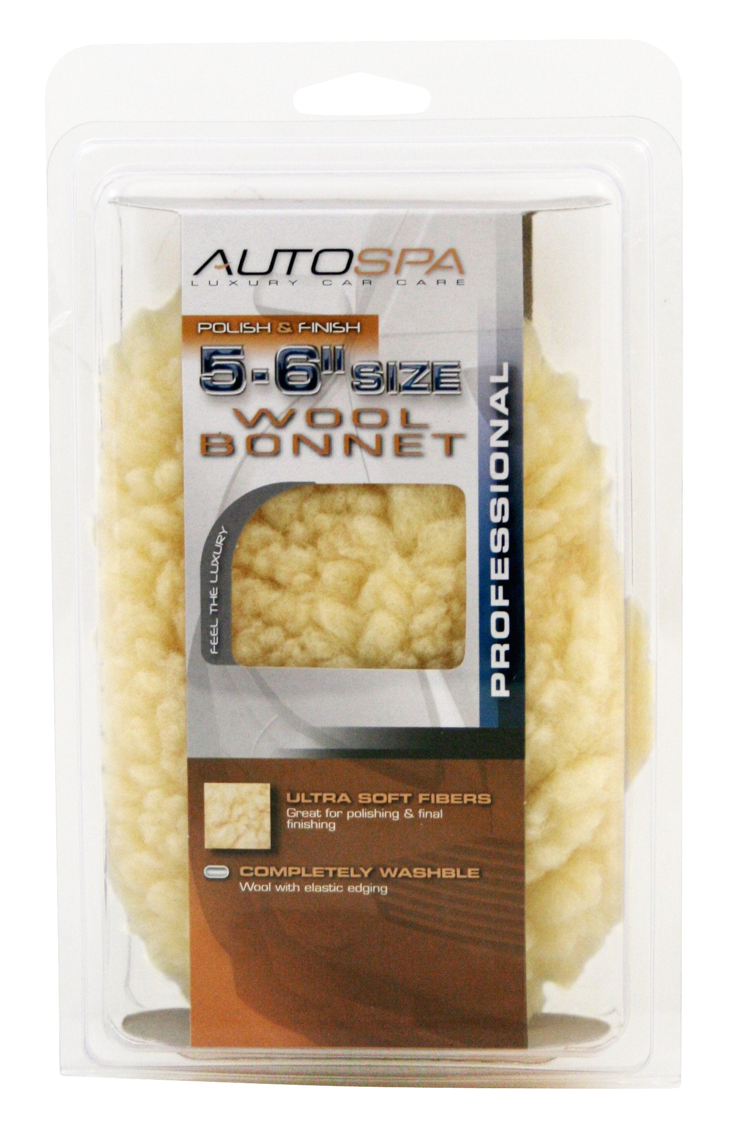 Soft Acrylic Wool AutoSpa 40403AS 5-6" Polishing Bonnet