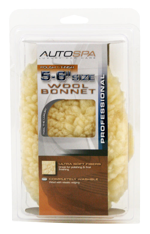 Soft Acrylic Wool AutoSpa 40403AS 5-6" Polishing Bonnet