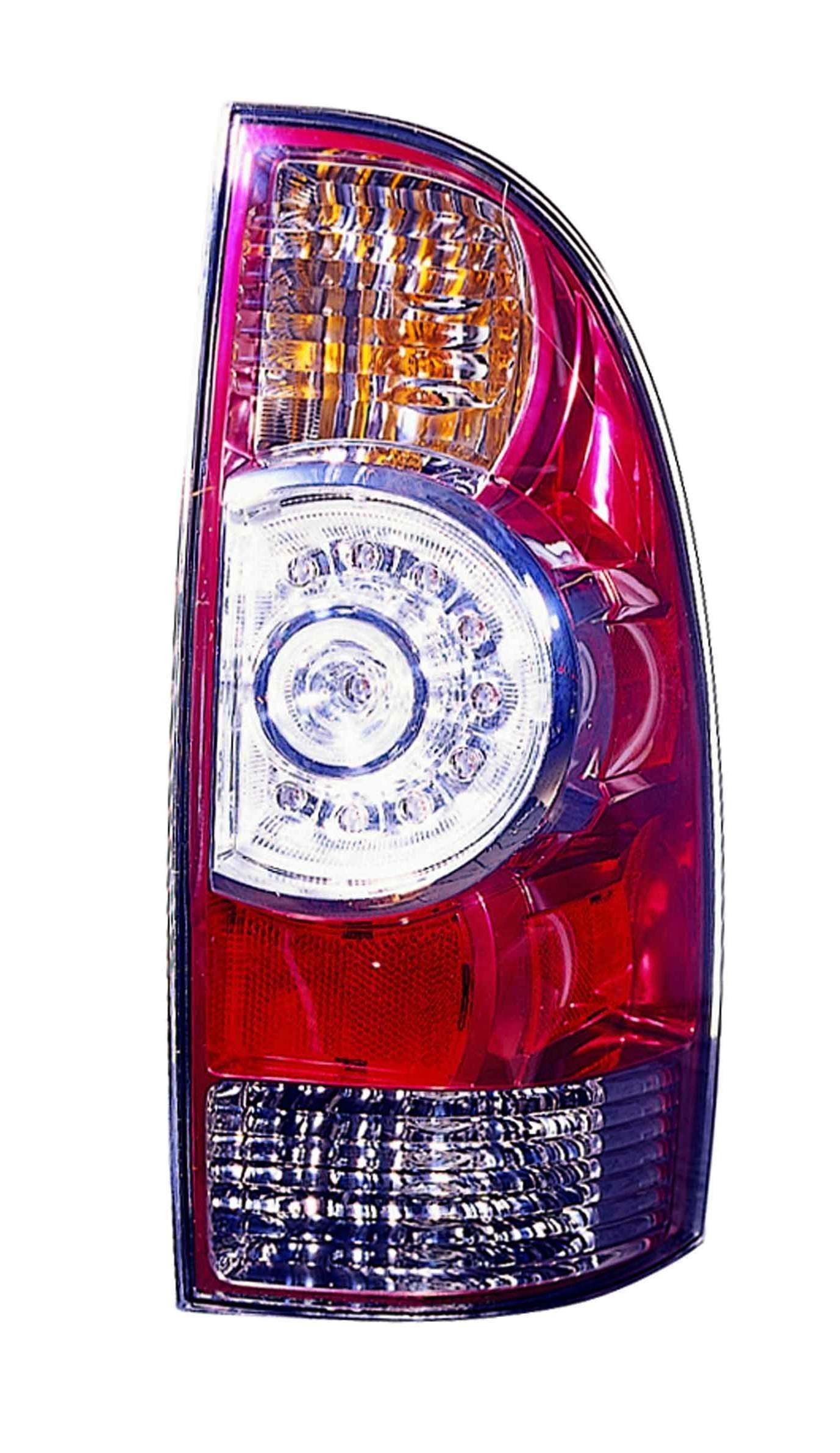 Replacement DEPO 312-1995R-AC Tail Light Assembly Passenger Side, Chrome