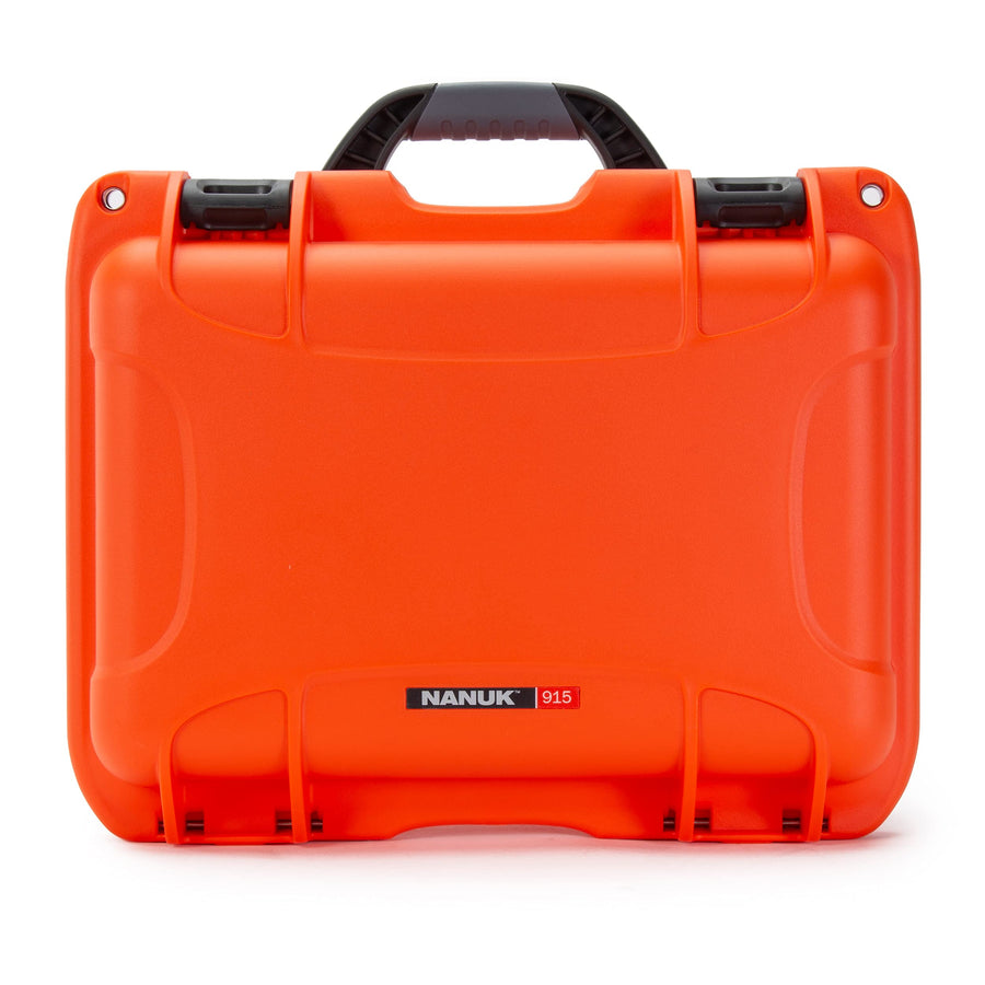 Nanuk 915 Medium Series Lightweight NK-7 Resin Waterproof Protective Case with Padded Dividers, Orange
