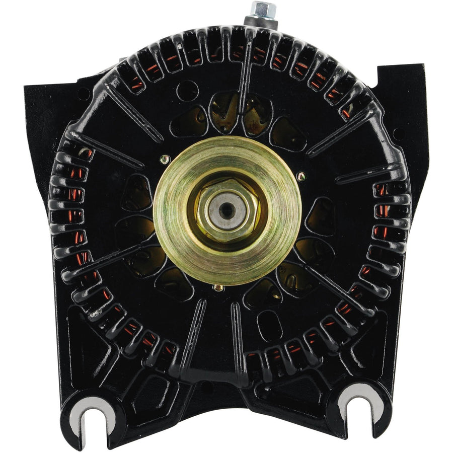 Alt Ford Powermaster 4G Black 200A 6 grv Pulley V MTG I-D-A VR