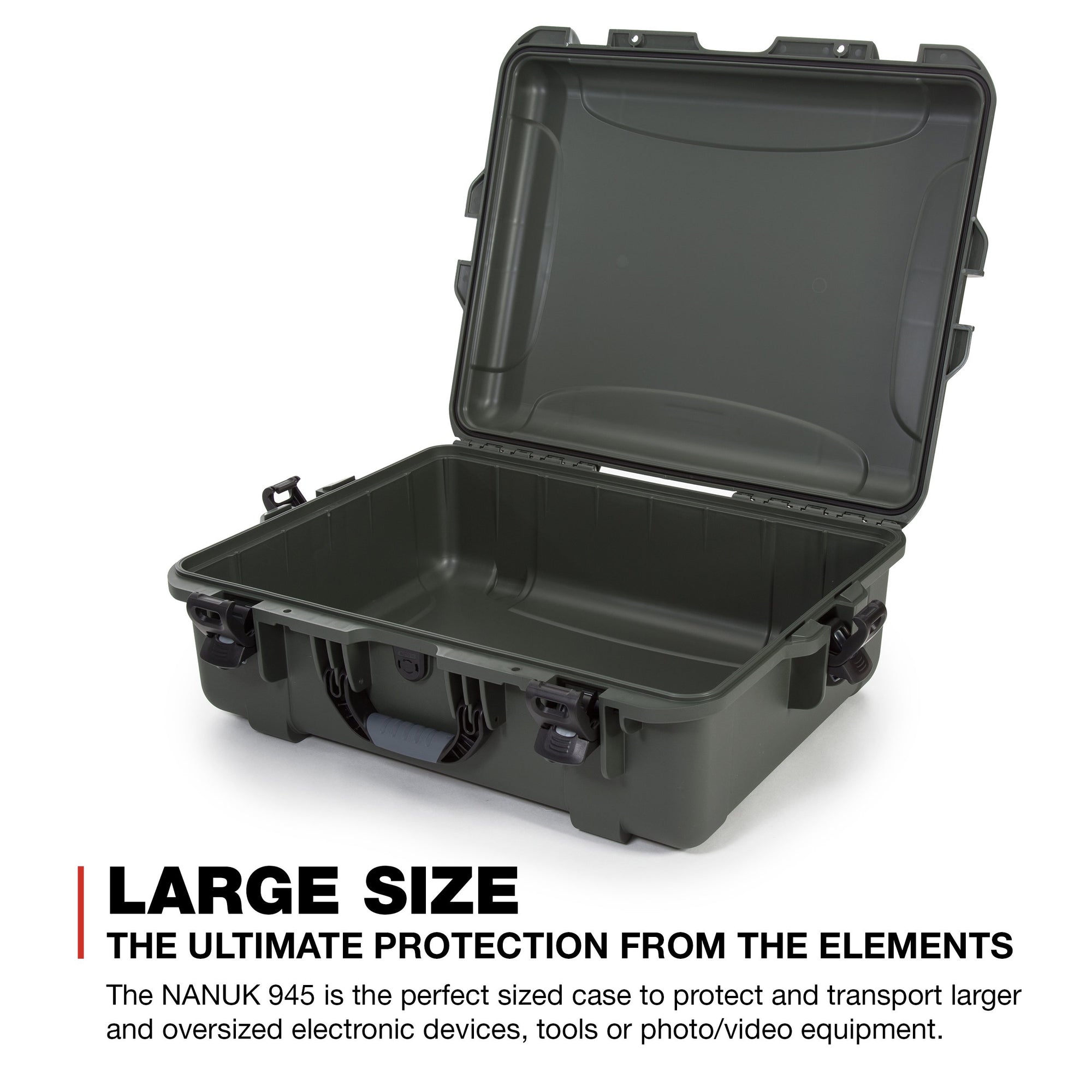 Waterproof Nanuk 945 Hard Case Empty - Olive