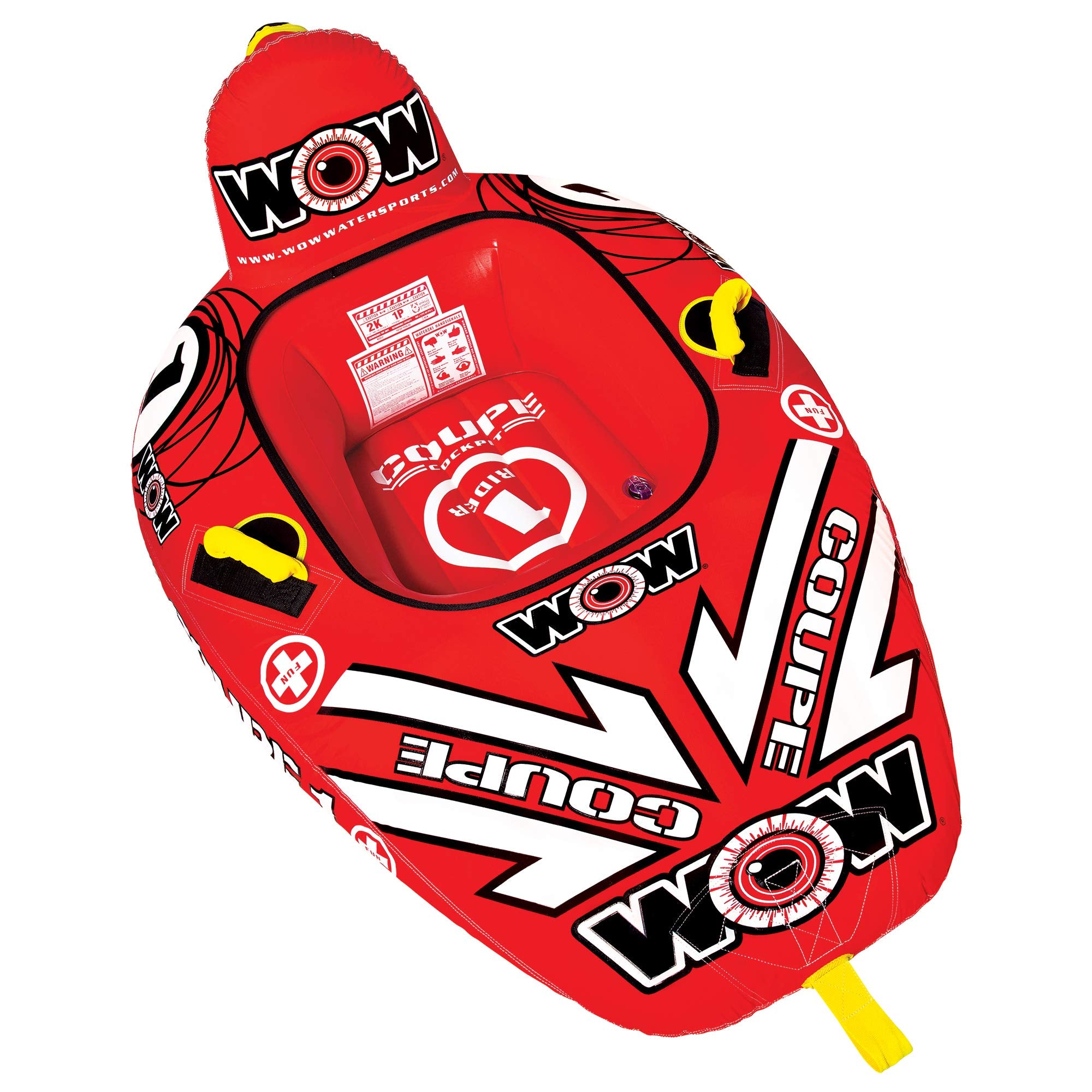 Wow Coupe World of Watersports 1 Person Ski Tube