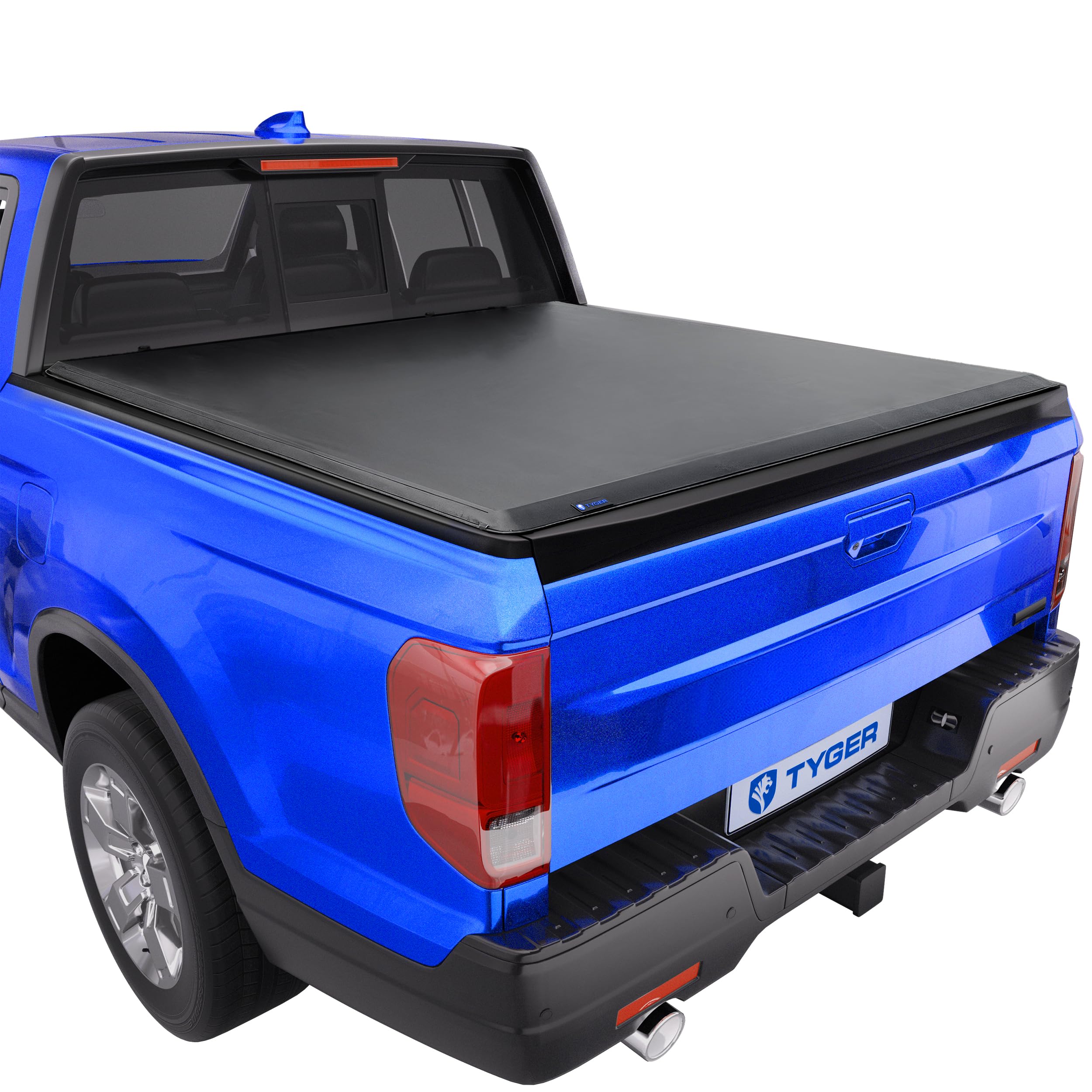 Tyger Auto T1 Truck Bed Soft Roll-up Tonneau Cover Compatible with 2017-2026 Honda Ridgeline | 5'4" (64") Bed | TG-BC1H9065