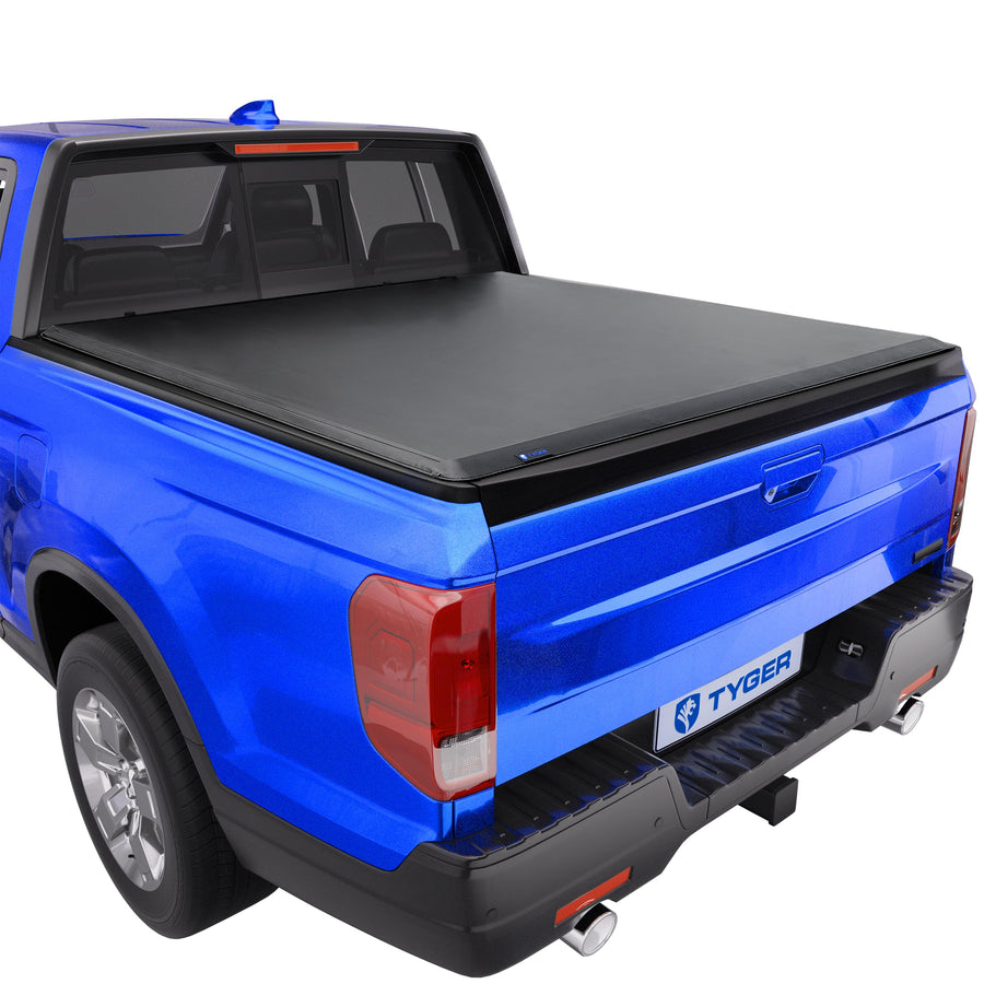 Tyger Auto T1 Truck Bed Soft Roll-up Tonneau Cover Compatible with 2017-2026 Honda Ridgeline | 5'4" (64") Bed | TG-BC1H9065