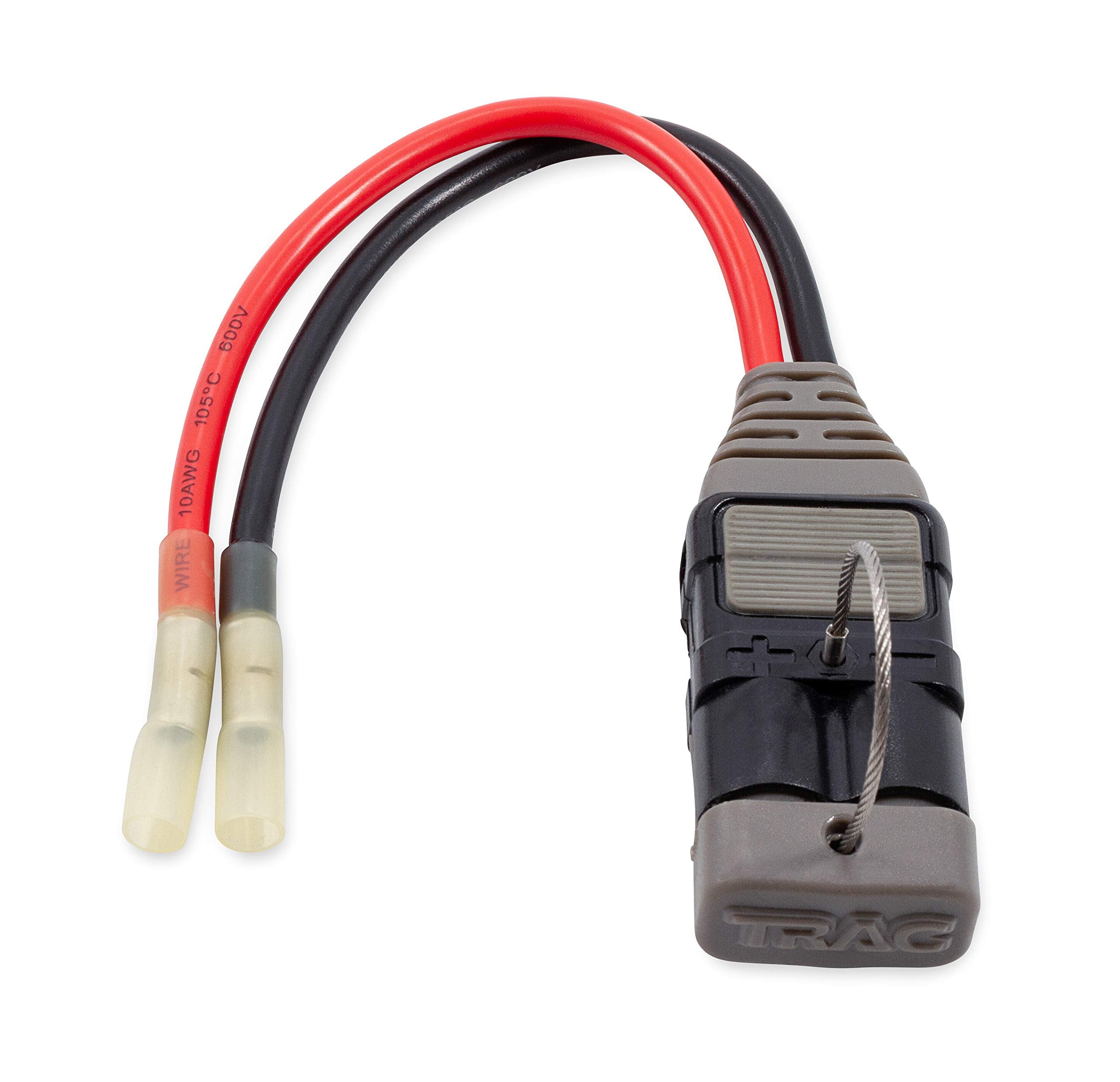 Trac Outdoors Plug High-Current, 10 Gauge - For High-Current 12V or 24V Power (69443)