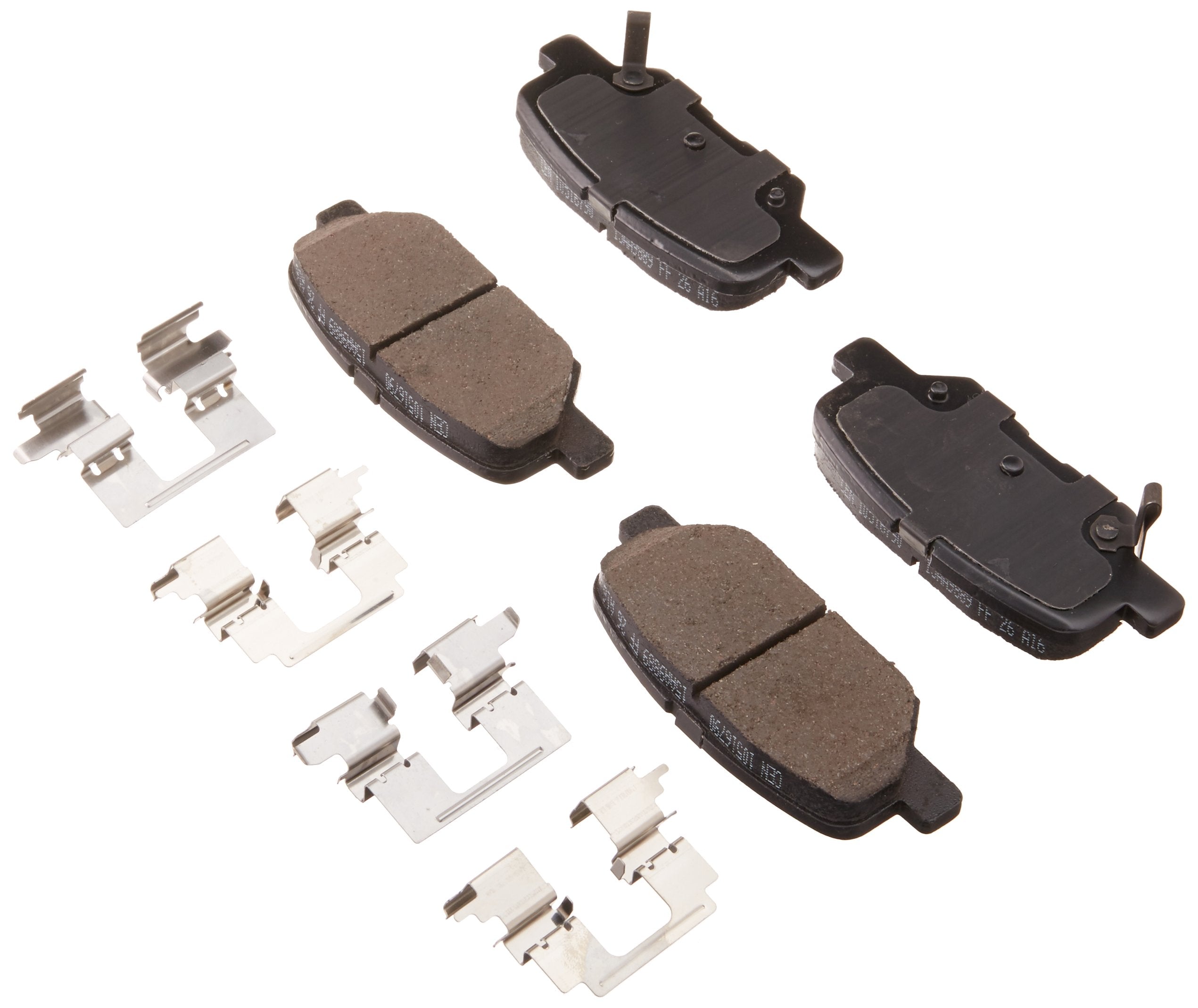 Centric Posi Quiet 105.16790 Premium Ceramic Rear Disc Brake Pad Set for Select Mitsubishi Model Years