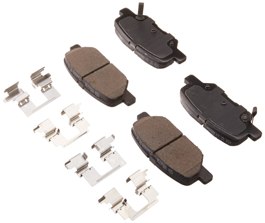Centric Posi Quiet 105.16790 Premium Ceramic Rear Disc Brake Pad Set for Select Mitsubishi Model Years