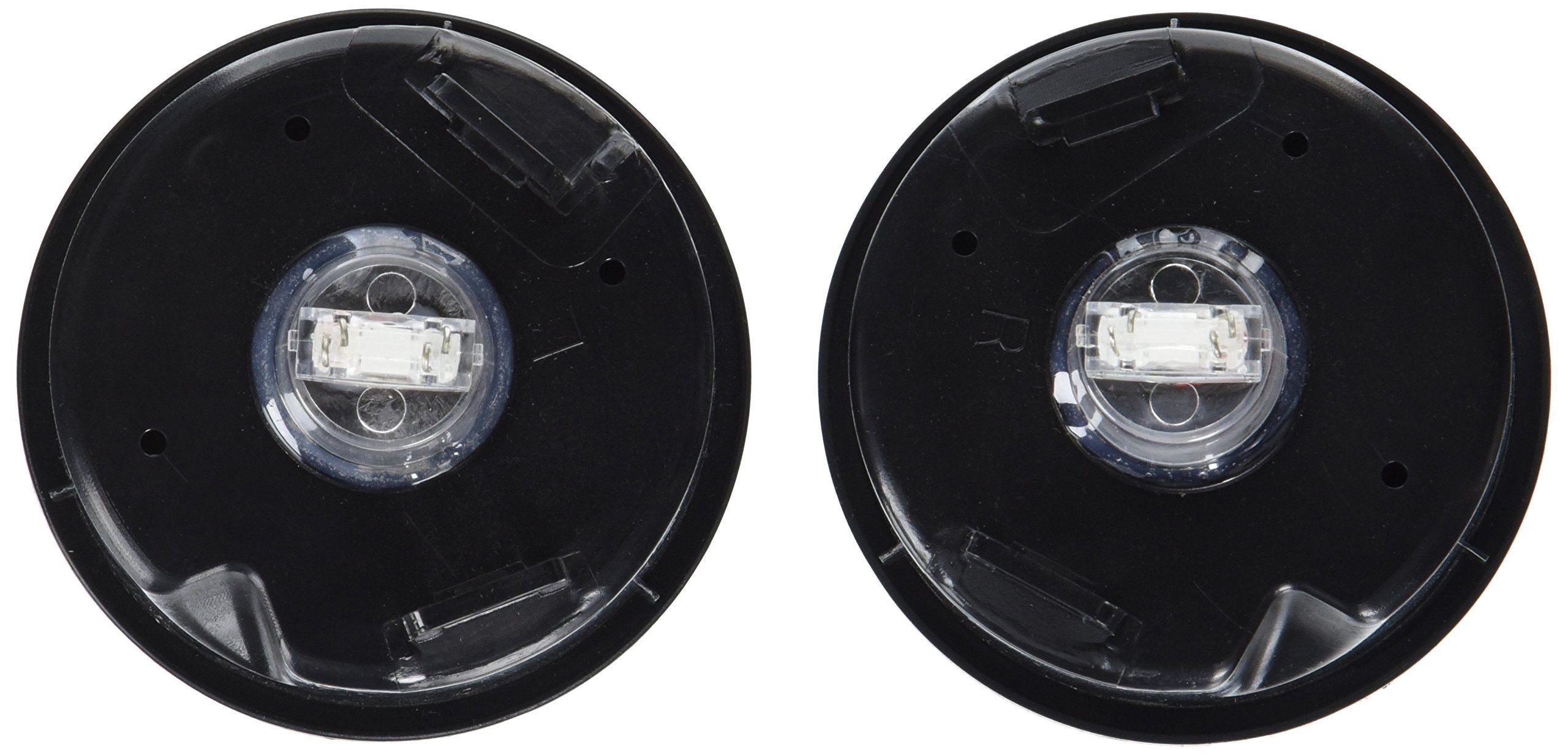 Clear/Amber AnzoUSA LED Turn Signal Light Lens for Jeep Wrangler JK