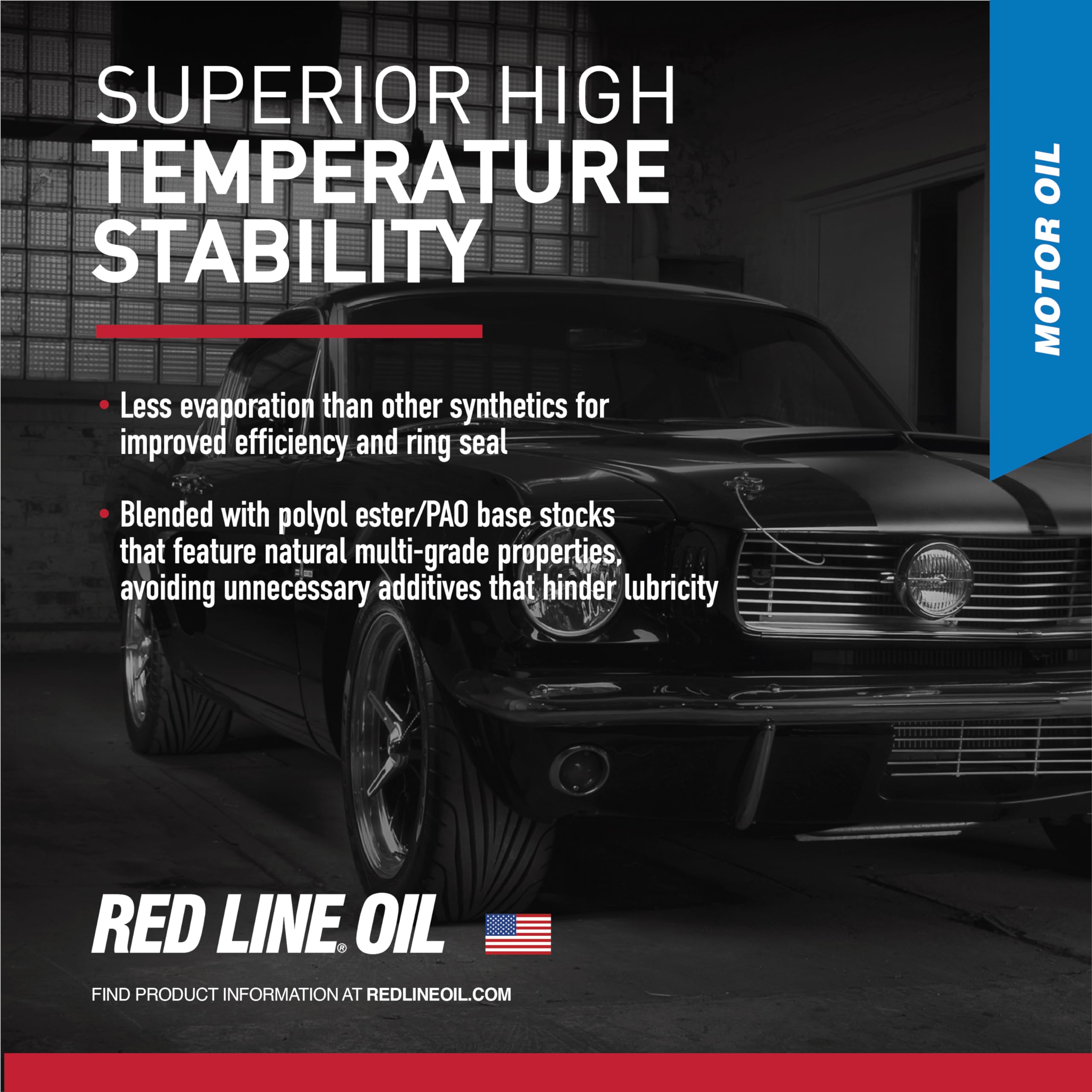 5W50 Red Line SAE Fully Synthetic Motor Oil - 55 Gallon Drum