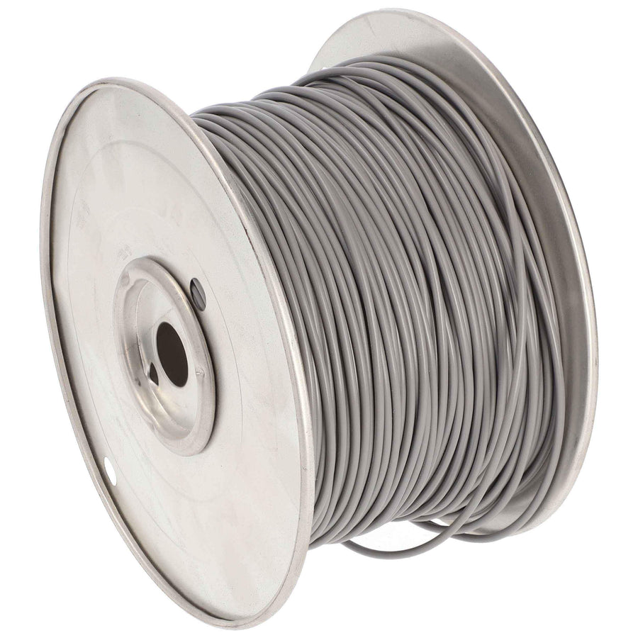 16 Ga Install Bay US GPT All Copper Primary Wire Gray - Coil of 500 Ft