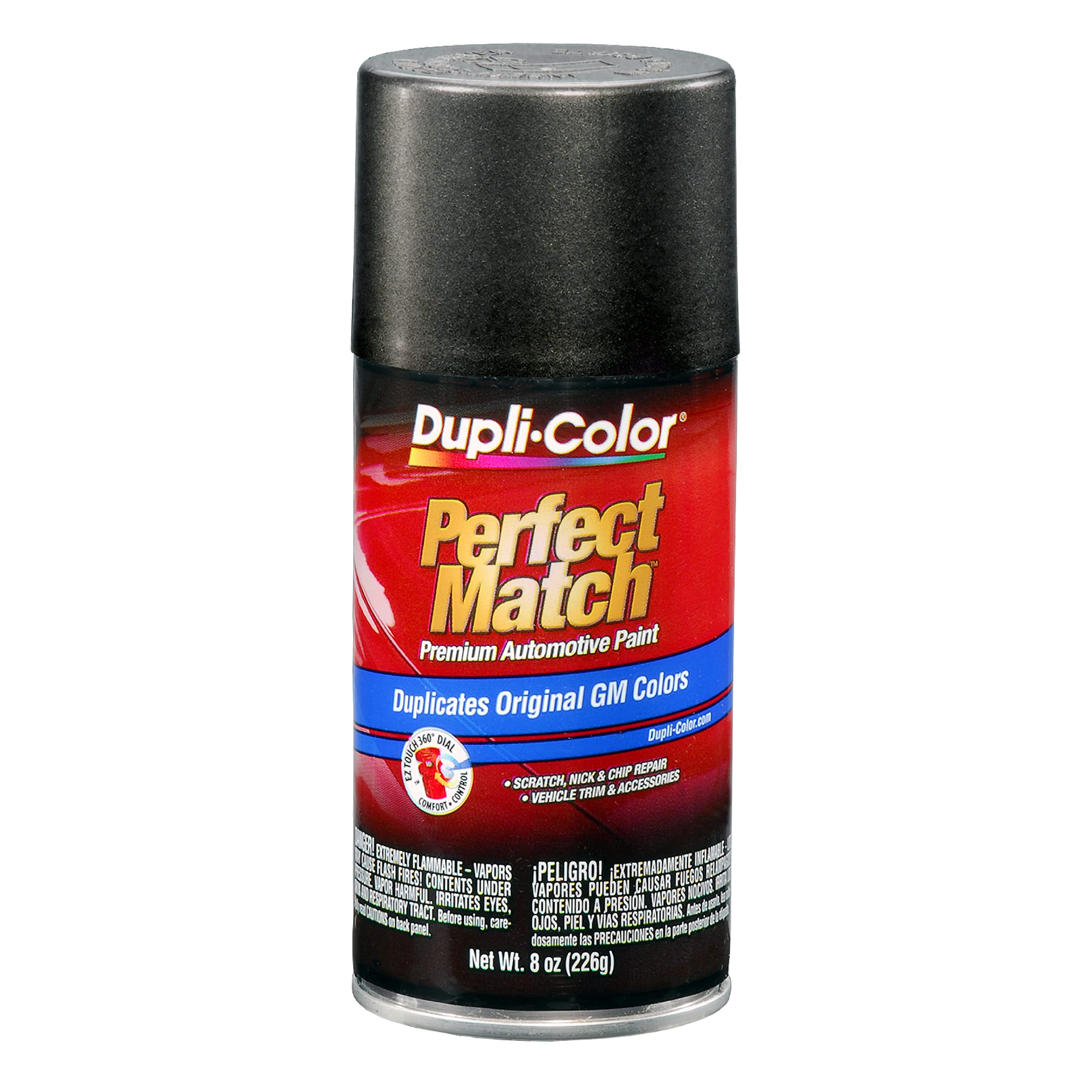 Perfect Match Dupli-Color Automotive Spray Paint – General Motors Iridium Metallic, GXG WA121V – 8 oz. Aerosol Can