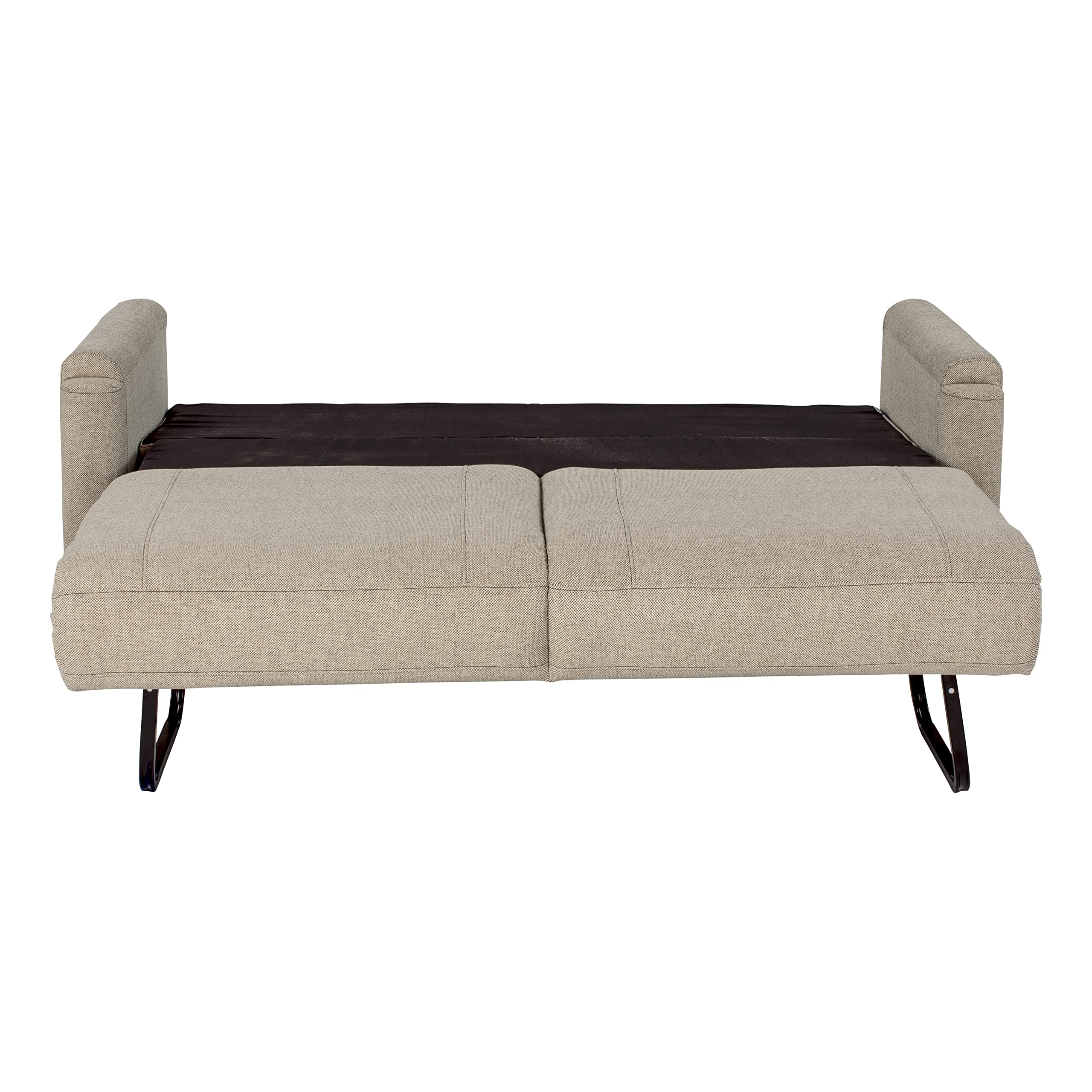 72" Thomas Payne Norlina RV Tri-Fold Sofa with Woven Fabric, Couch-to-Bed Conversion, Removeable Back, Easy Installation for Travel Trailers, 5th Wheels and Motorhomes - 2020128896