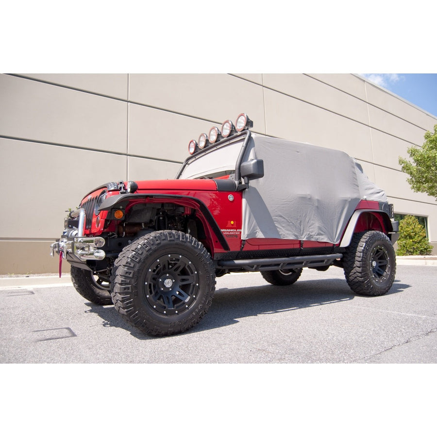 Weather-Lite Rugged Ridge 13317.10 Cab Cover; 07-Current Jeep Wrangler JK/JL, 2 Door