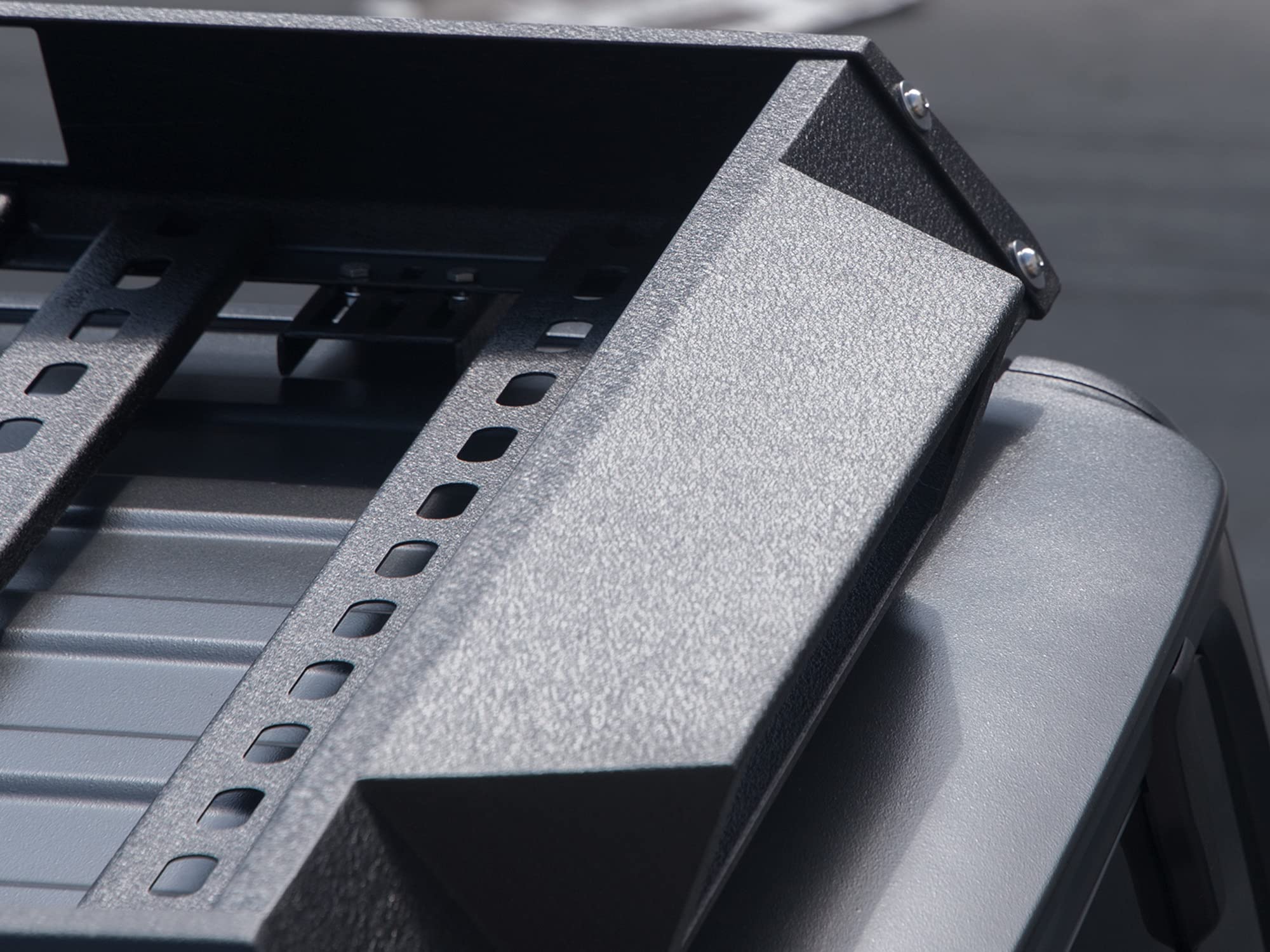 AR-M Series Armordillo Modular Roof Cargo Basket Tray|Compatible with 2018-2024 Jeep Wrangler 4 Door JL|7161924|Textured Black|Roof Rack Basket|Roof Tray