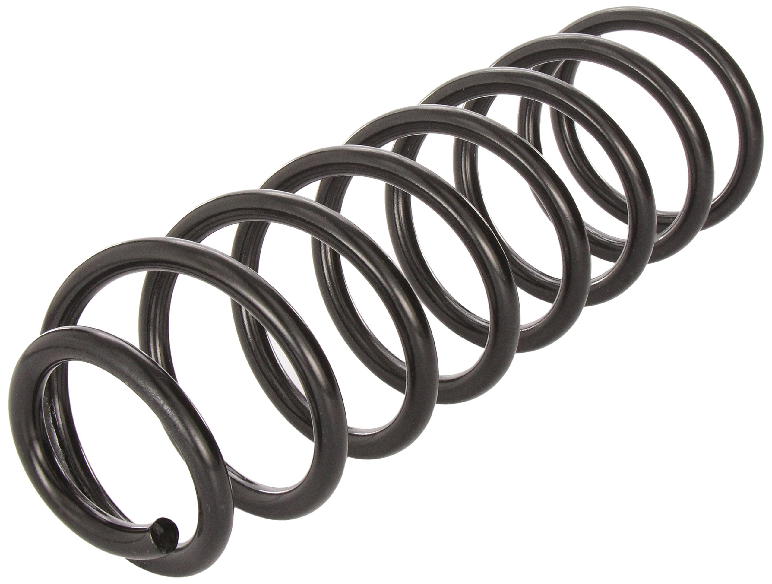 Automotive Crown Coil Spring Suspension, Black