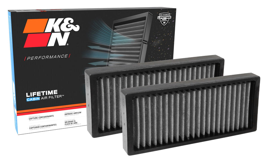 K&N Cabin Air Filter: LIFETIME Premium, Washable, Clean Air for your Cabin: Compatible with Select 2004-2015 Nissan/Infiniti (Armada, Titan, QX56) Vehicle Models, VF1002