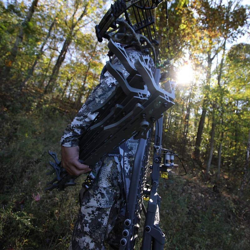 Helium Hang-On Tree Stand, Hawk Kickback XL