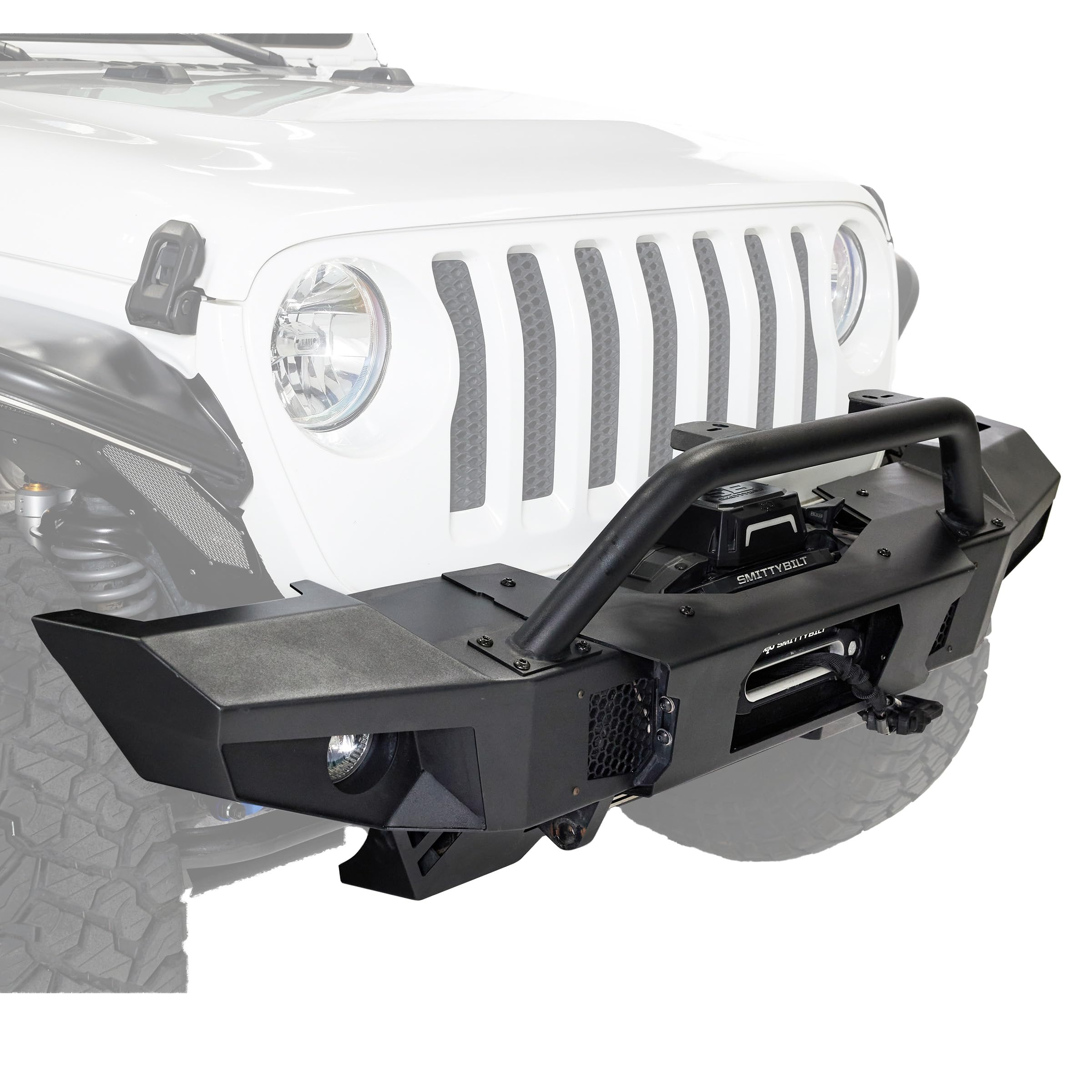 Atlas Smittybilt Front Bumper, Fits Jeep JL